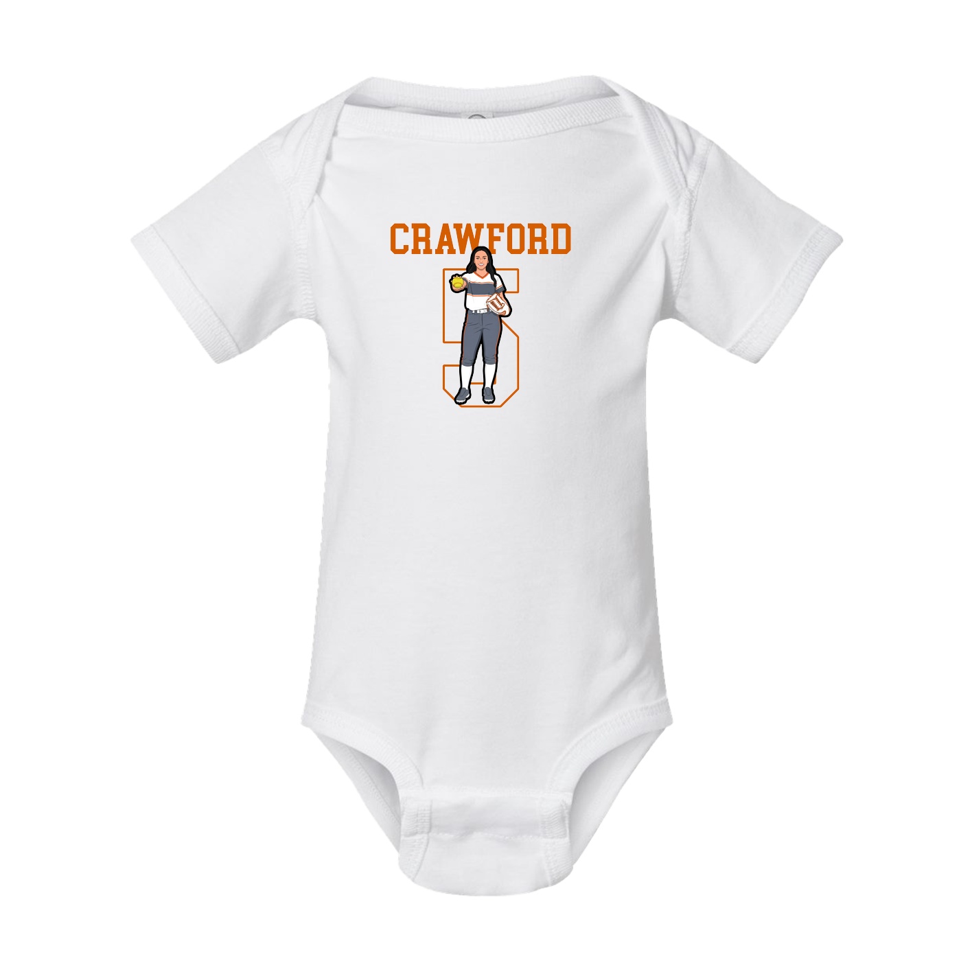 Baby Onesie — Shirsey in White