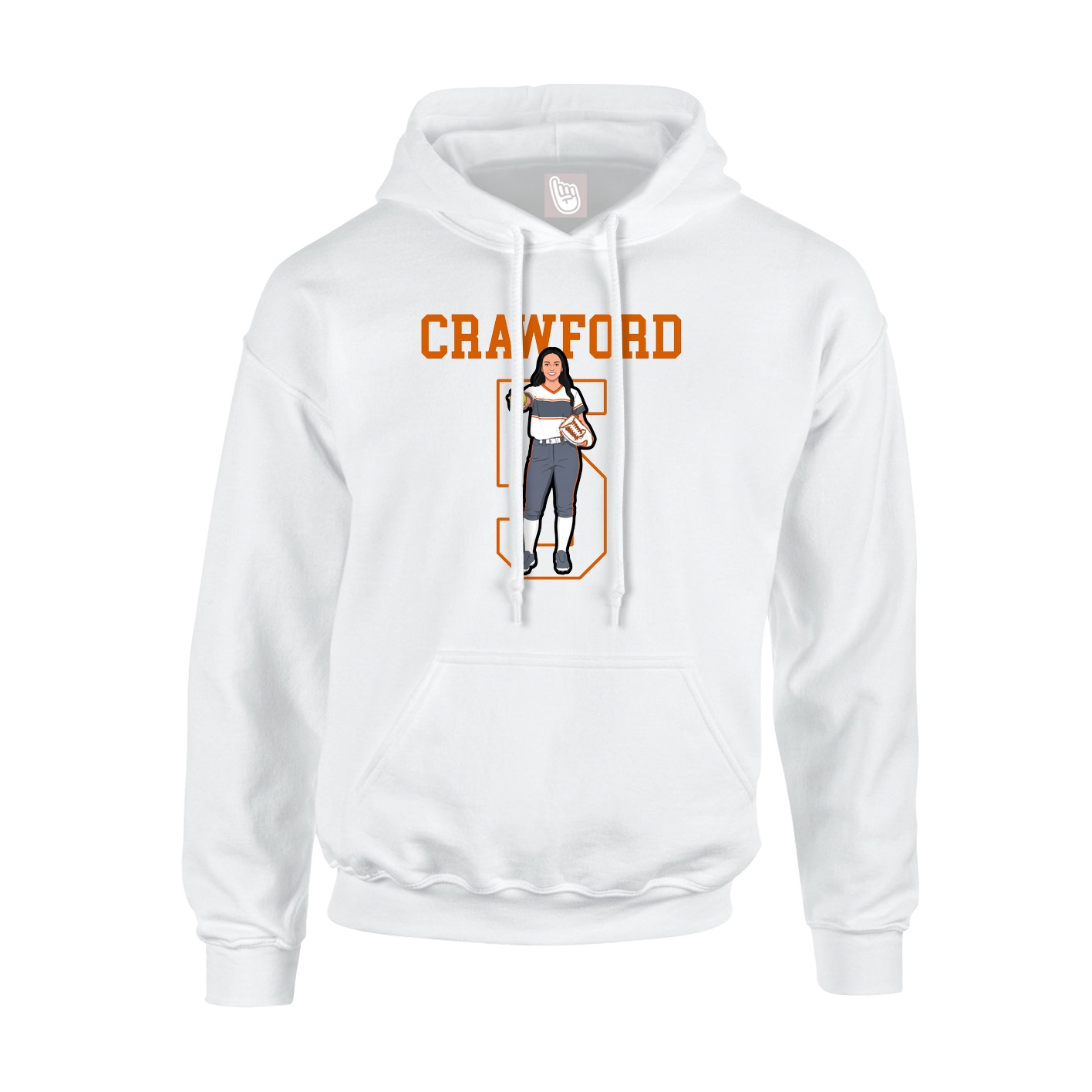 Youth Hoodie — Shirsey in White