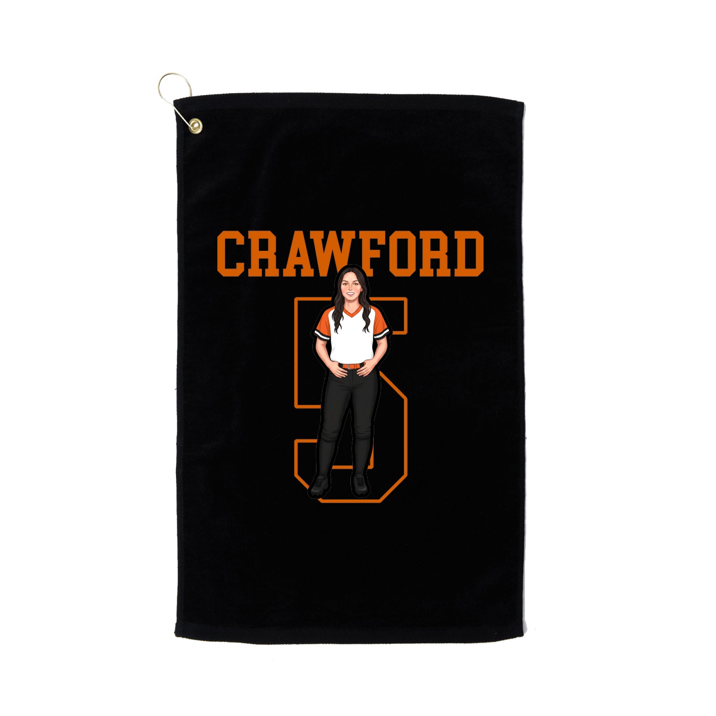 Golf Towel — Shirsey in Black