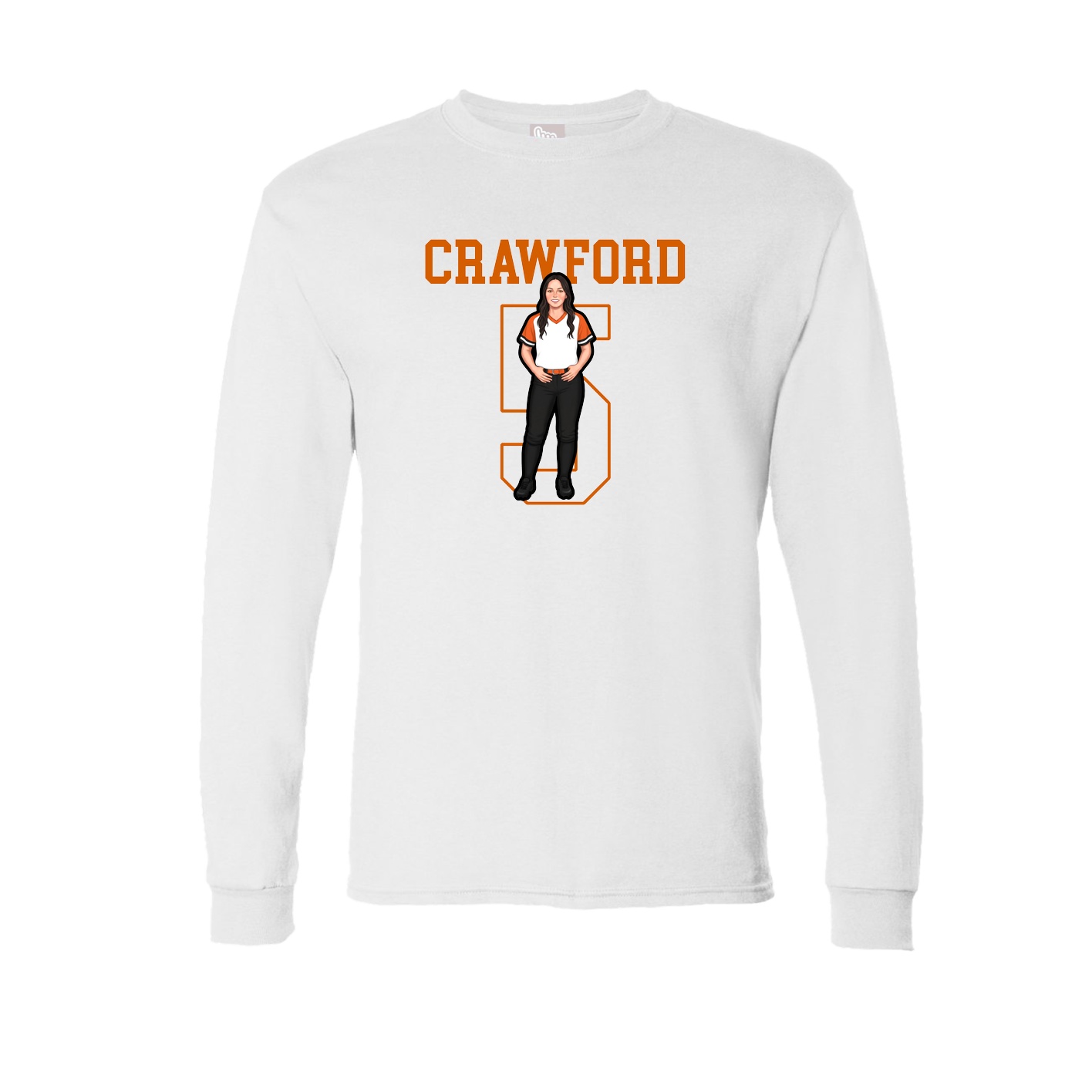 Long Sleeve Tee — Shirsey in White