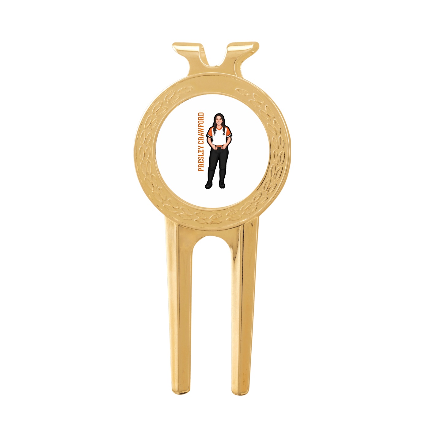 Divot Tool with Ball Marker — Name Vertical in Classic
