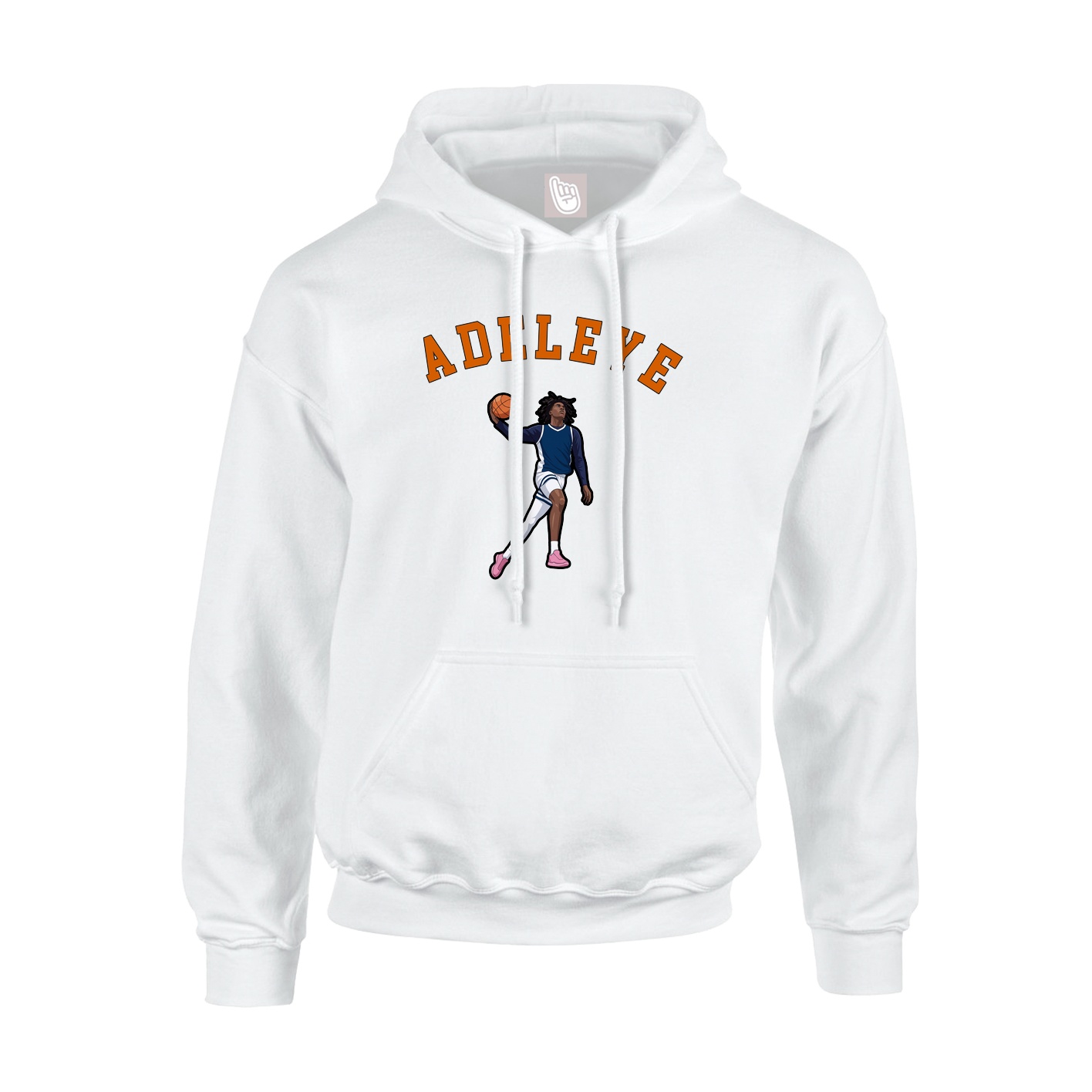 Hoodie — Shirsey Arch in White