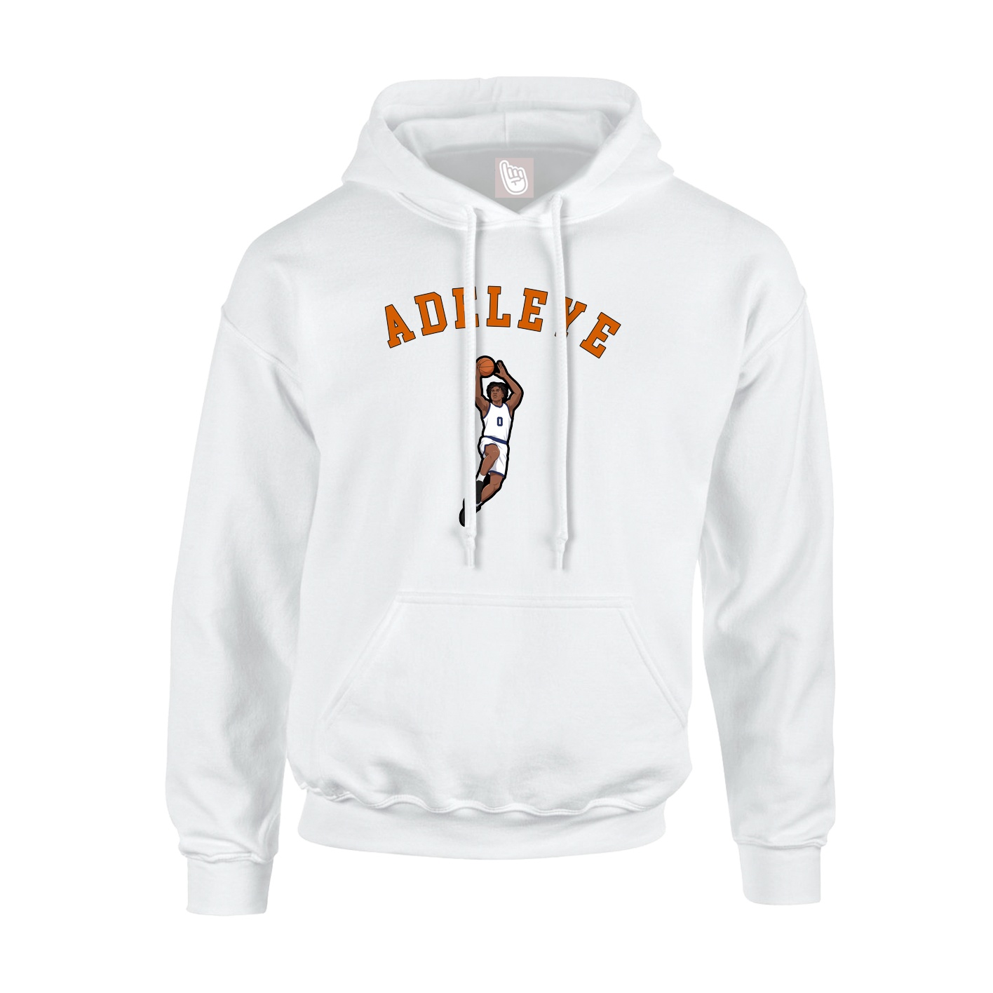 Hoodie — Shirsey Arch in White