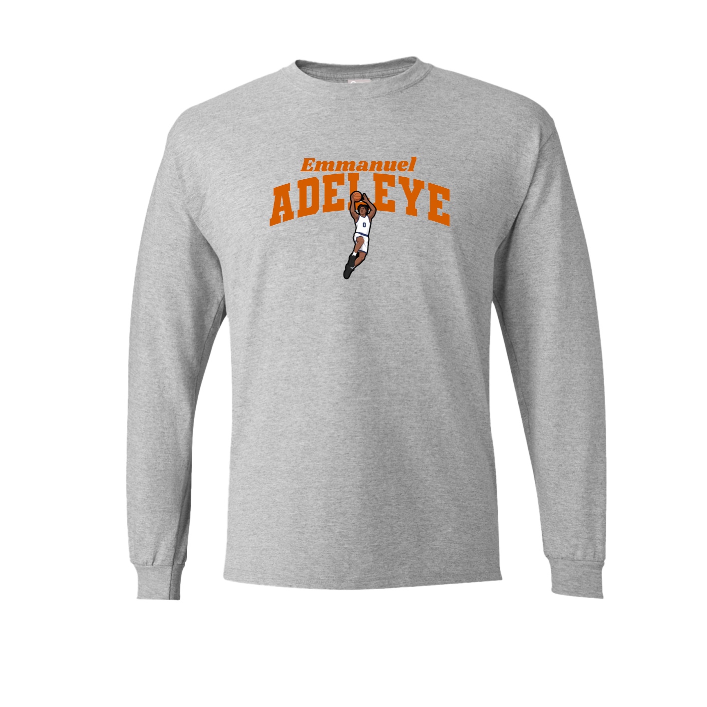 Long Sleeve Tee — Signature Arch in Grey