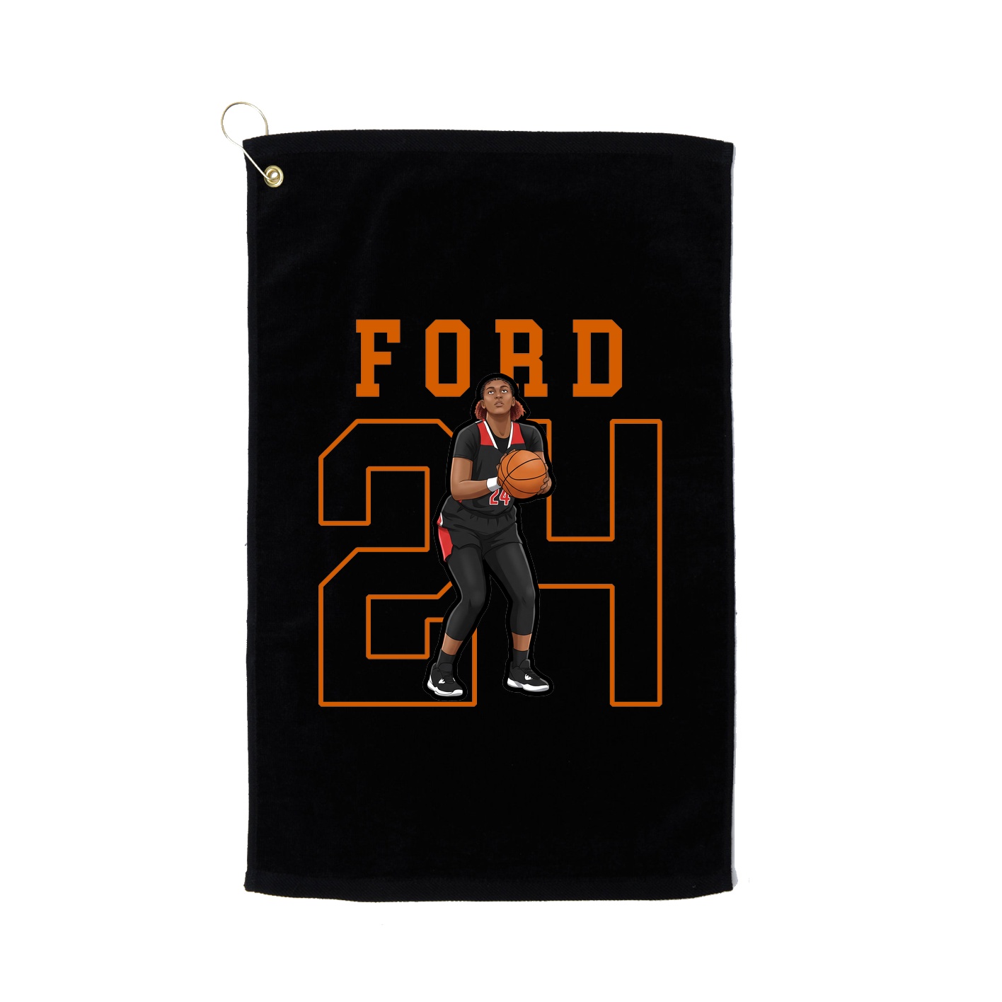 Golf Towel — Shirsey in Black