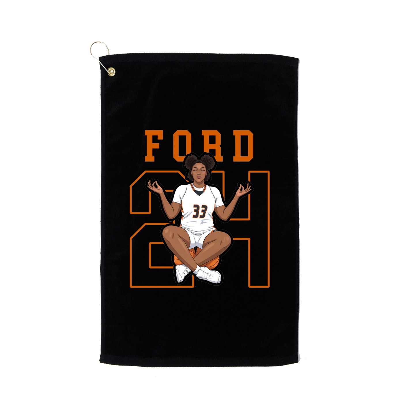 Golf Towel — Shirsey in Black