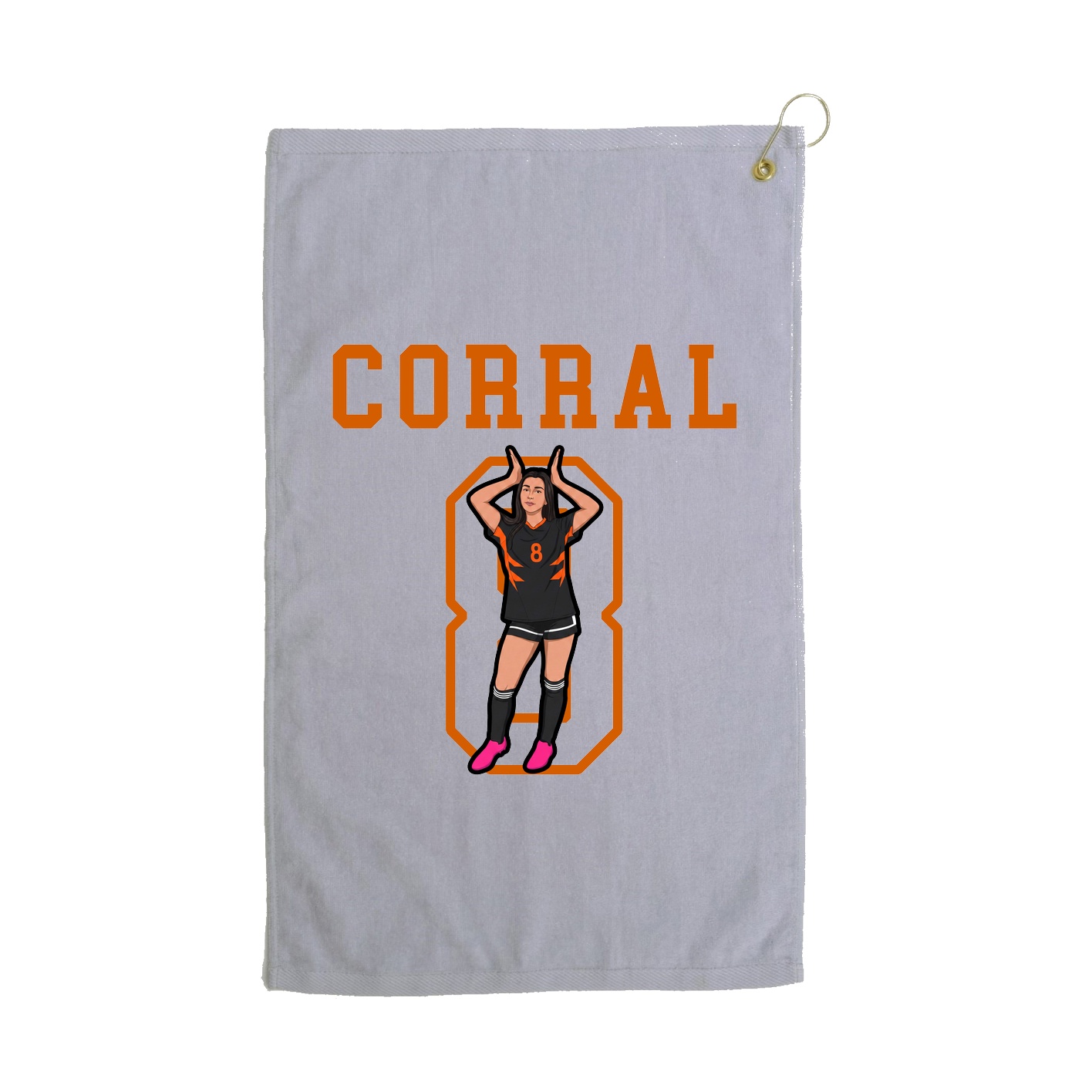 Golf Towel — Shirsey in Grey