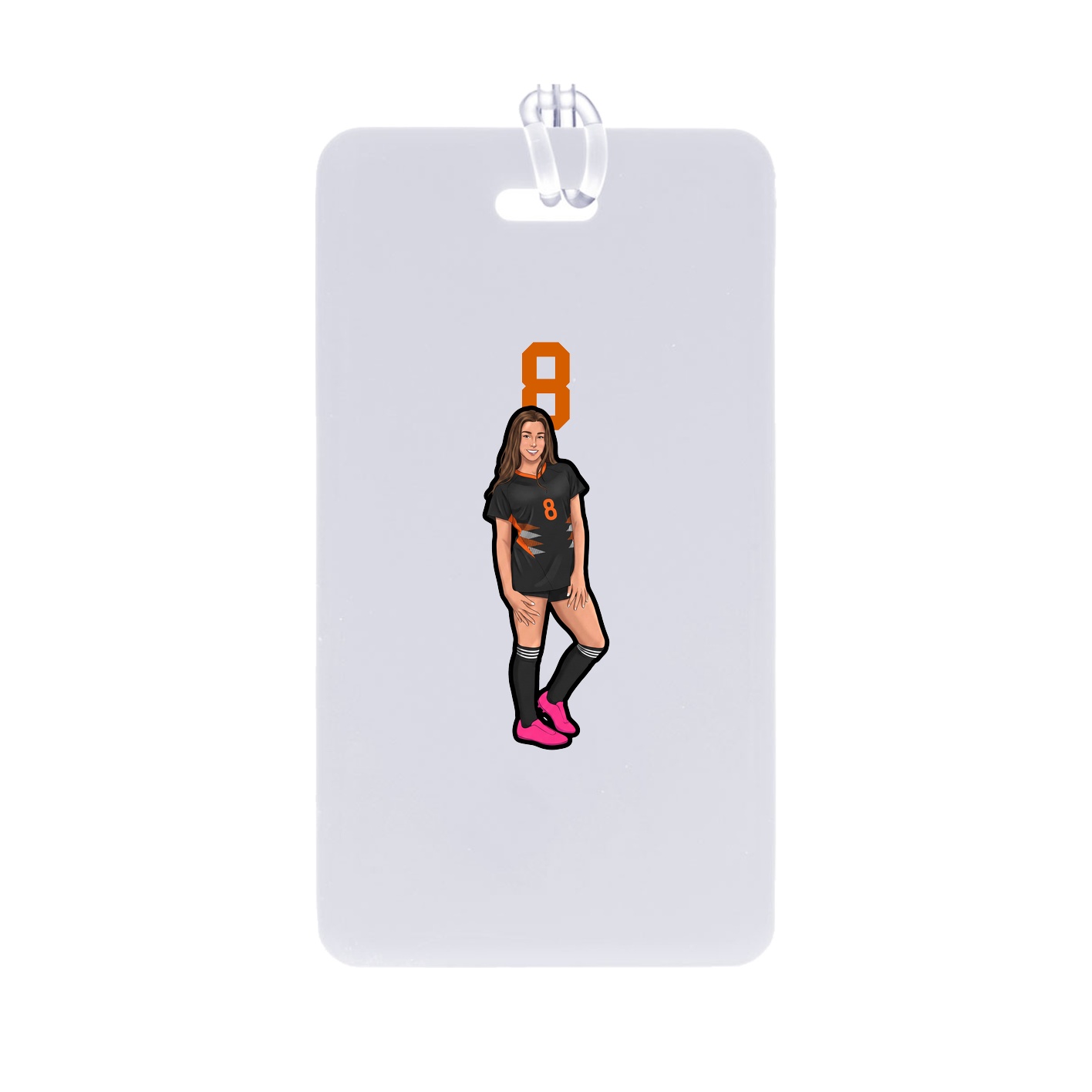 Bag Tag — Number Top in Classic