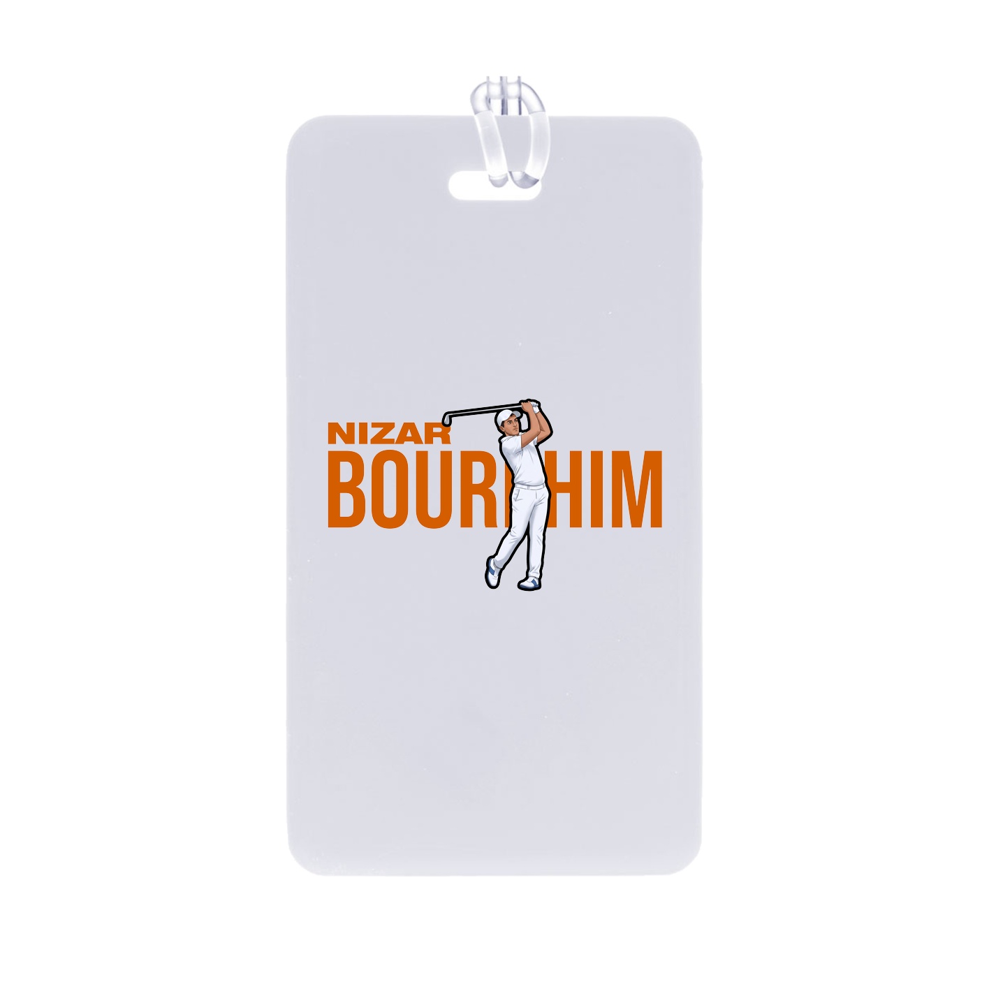 Bag Tag — Player Name in Classic
