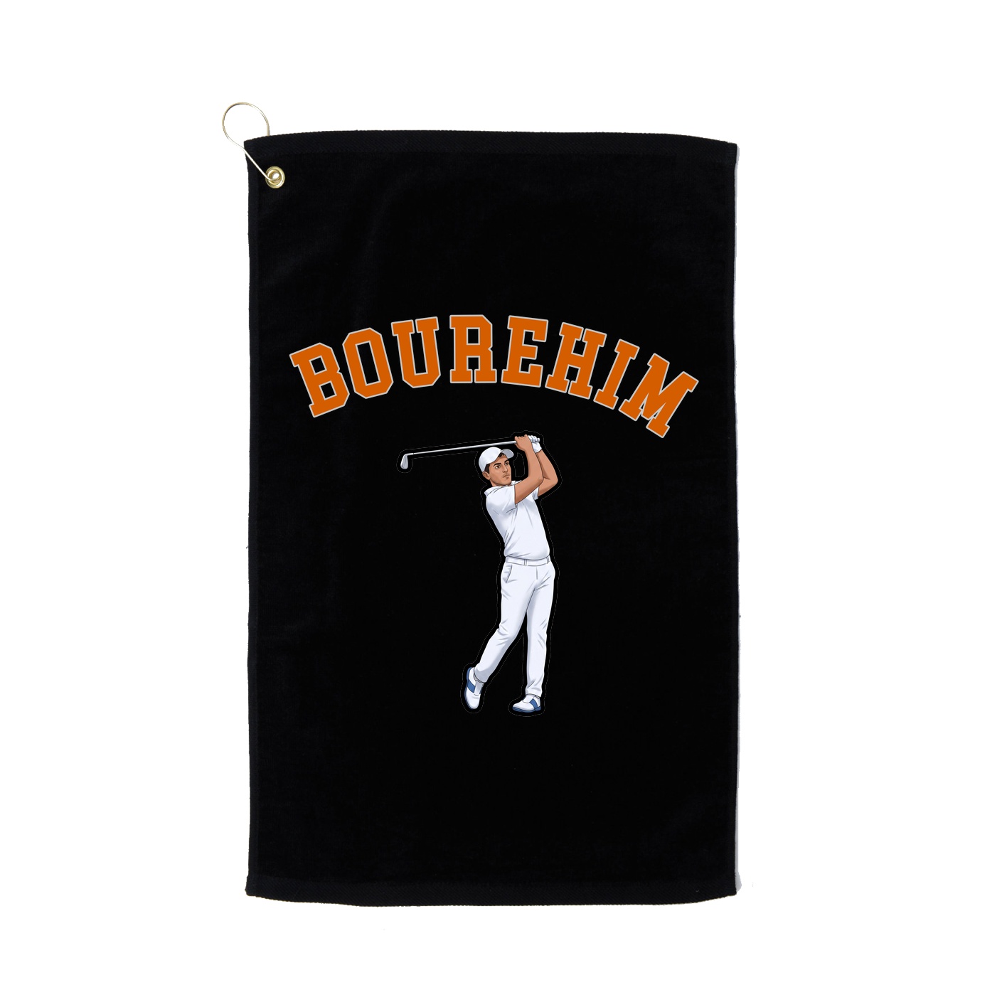 Golf Towel — Shirsey Arch in Black