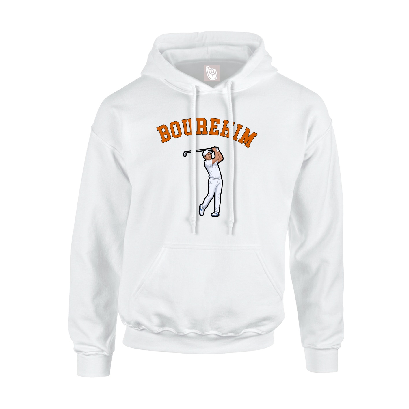 Youth Hoodie — Shirsey Arch in White