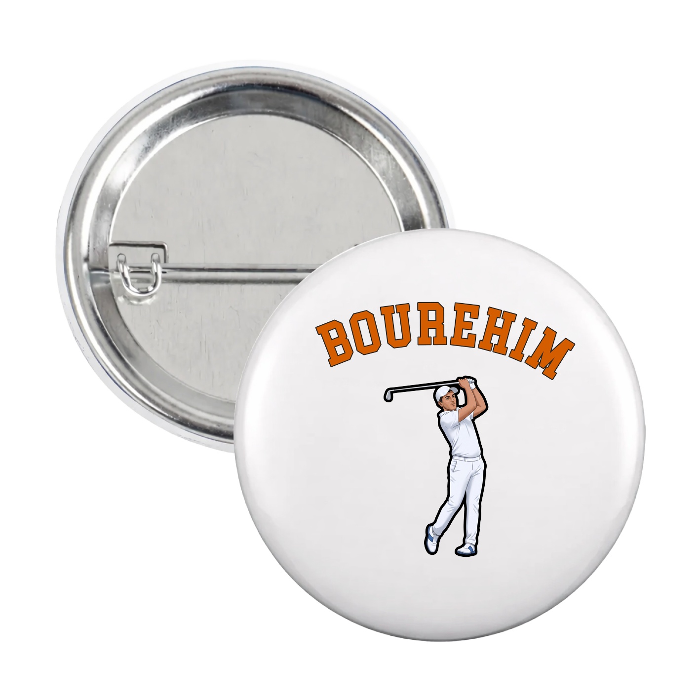 Game Day Button — Shirsey Arch in White