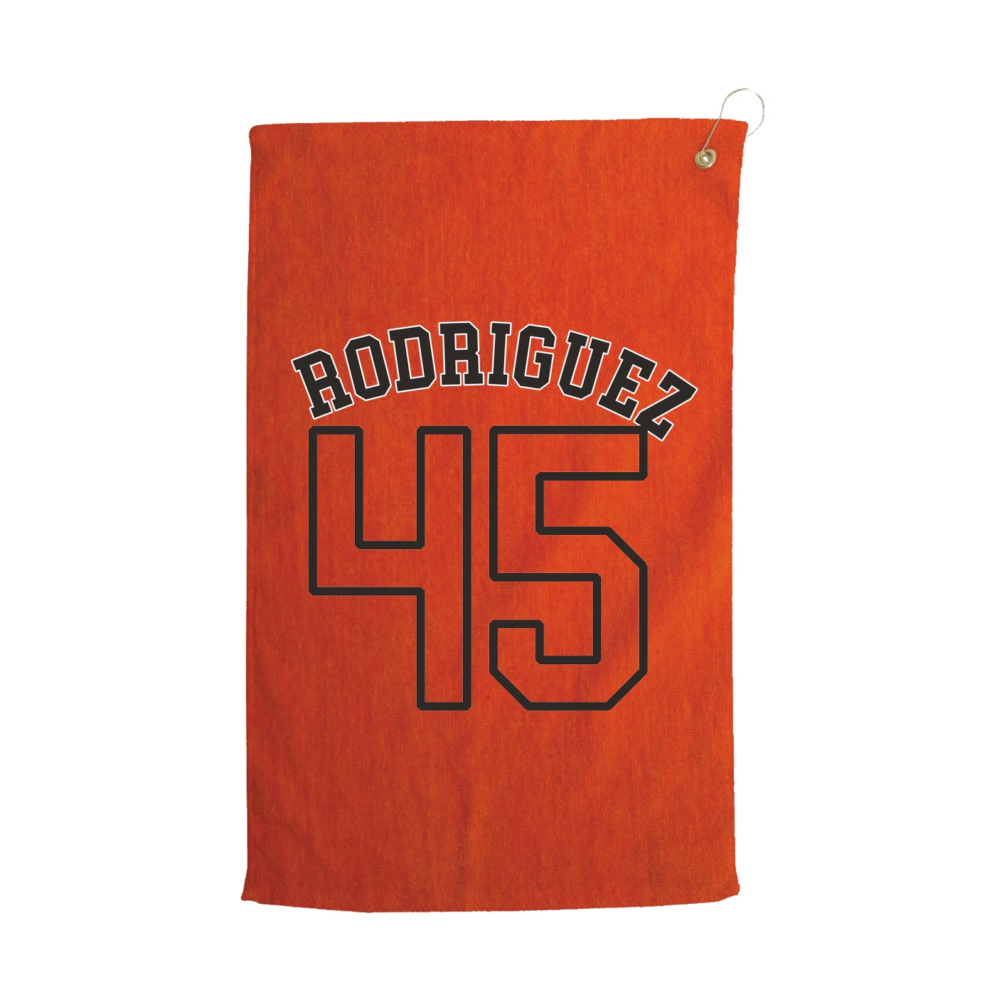 Golf Towel — Shirsey Arch in Orange