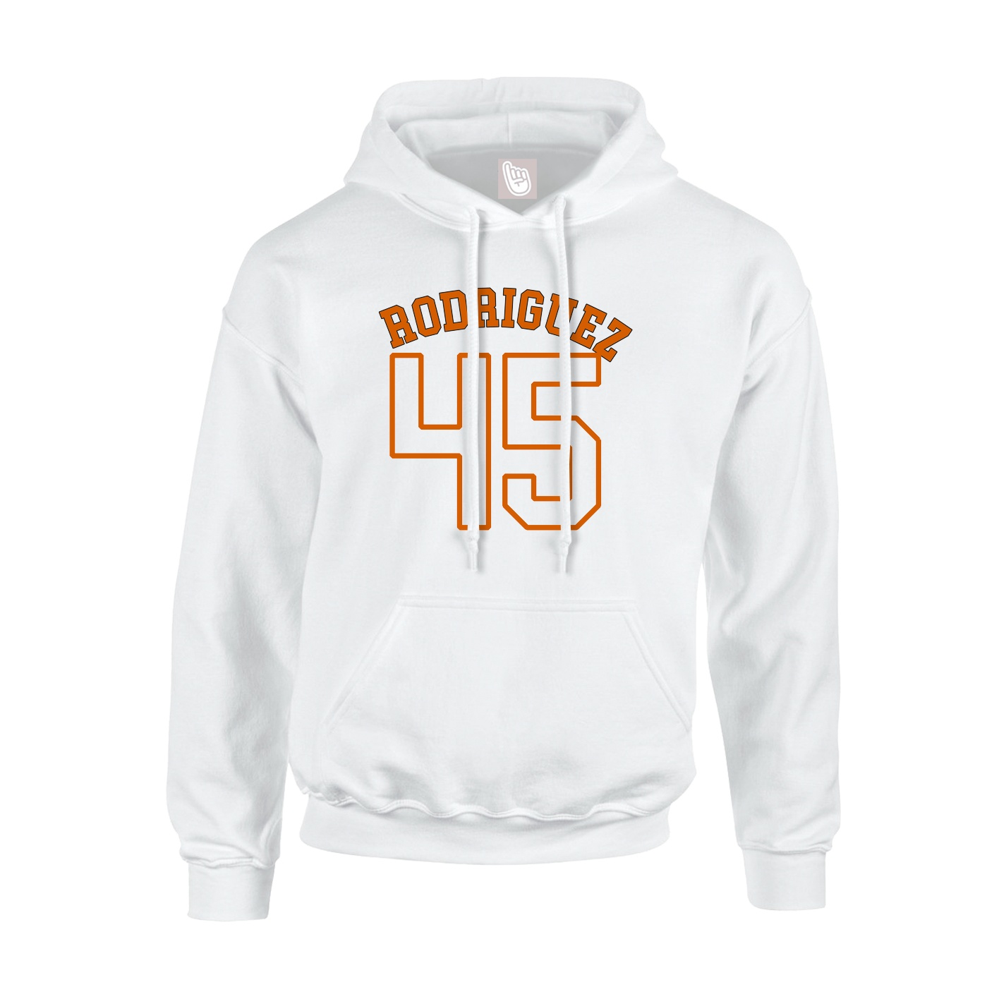 Hoodie — Shirsey Arch in White