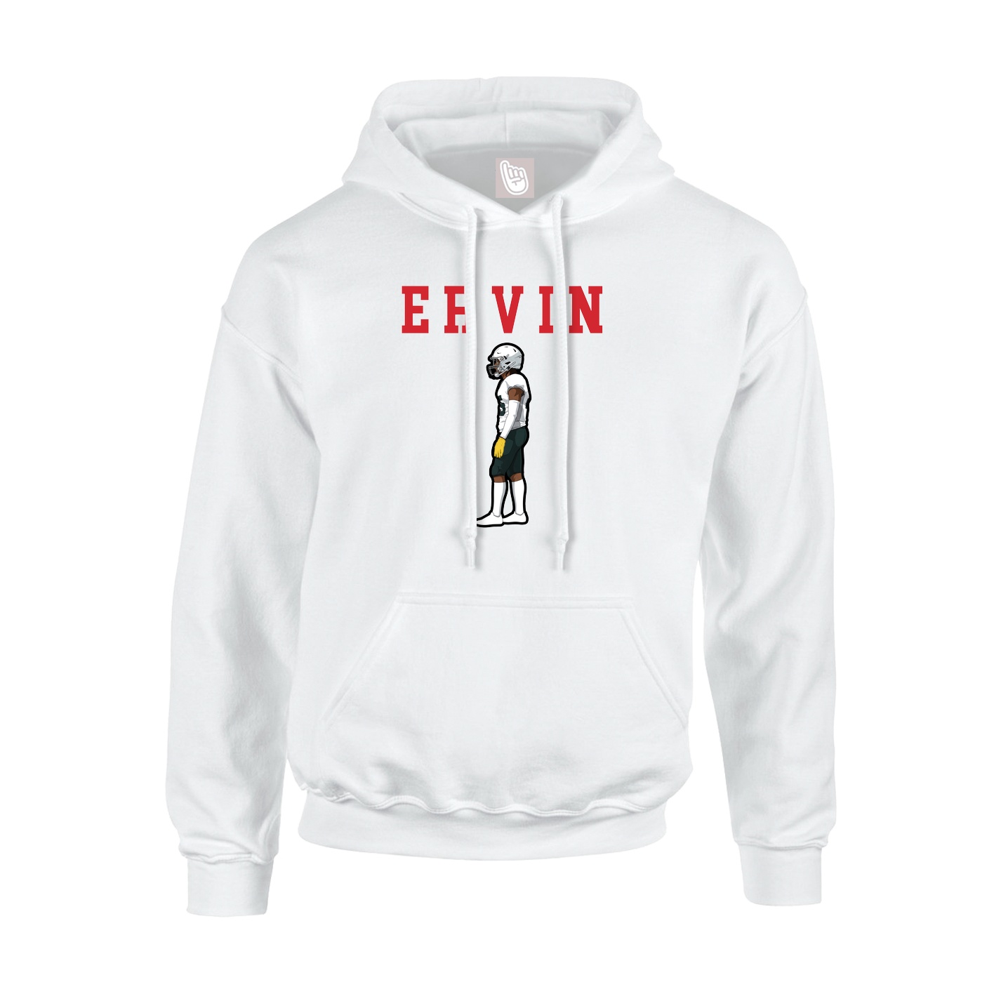 Youth Hoodie — Shirsey in White