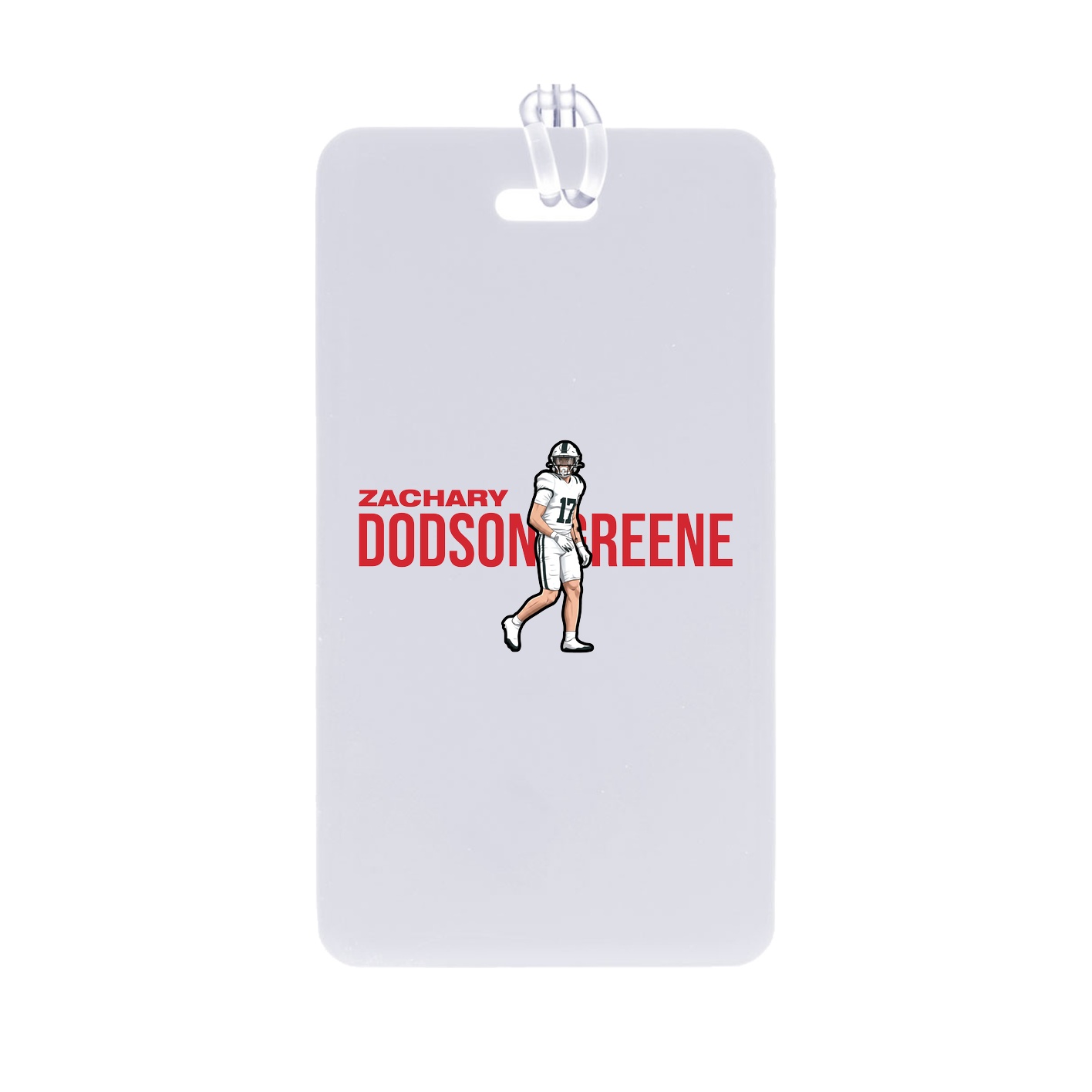 Bag Tag — Player Name in Classic