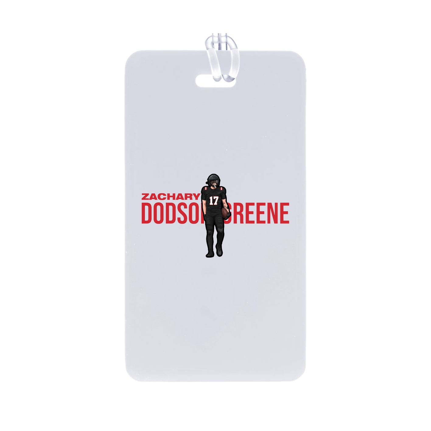 Bag Tag — Player Name in Classic