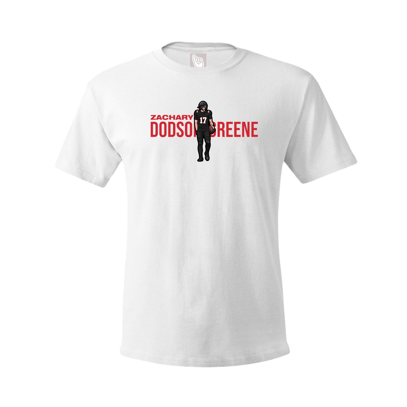 Youth Tee — Player Name in White