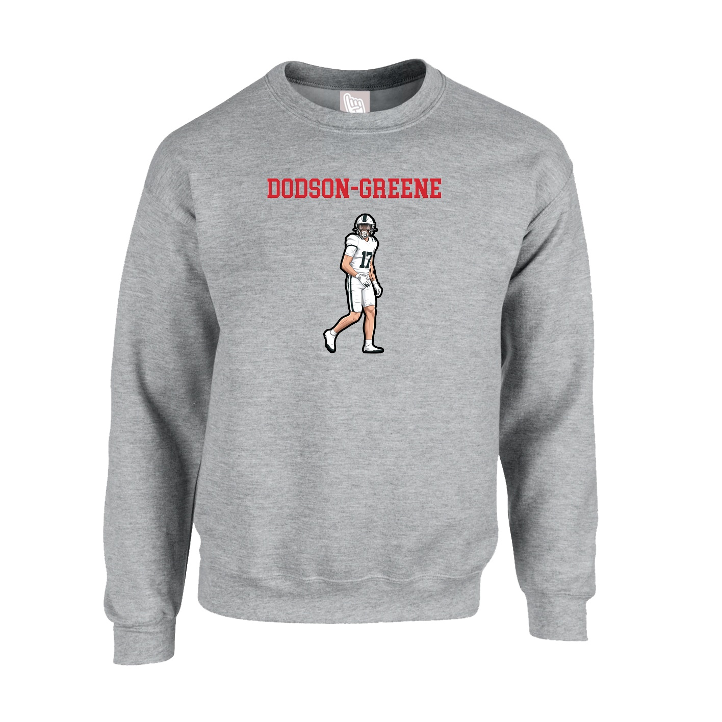 Fleece Crew — Shirsey in Grey