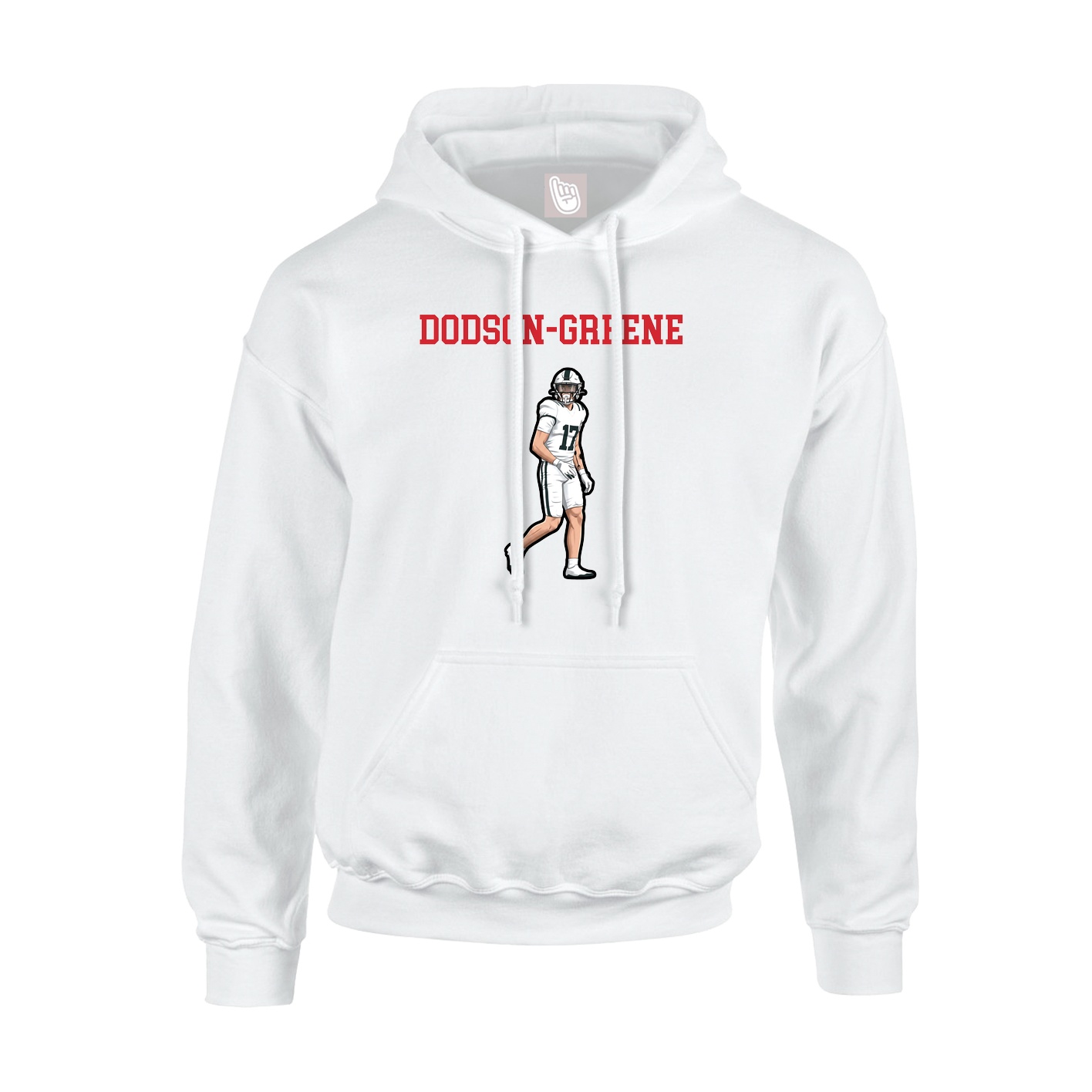 Youth Hoodie — Shirsey in White