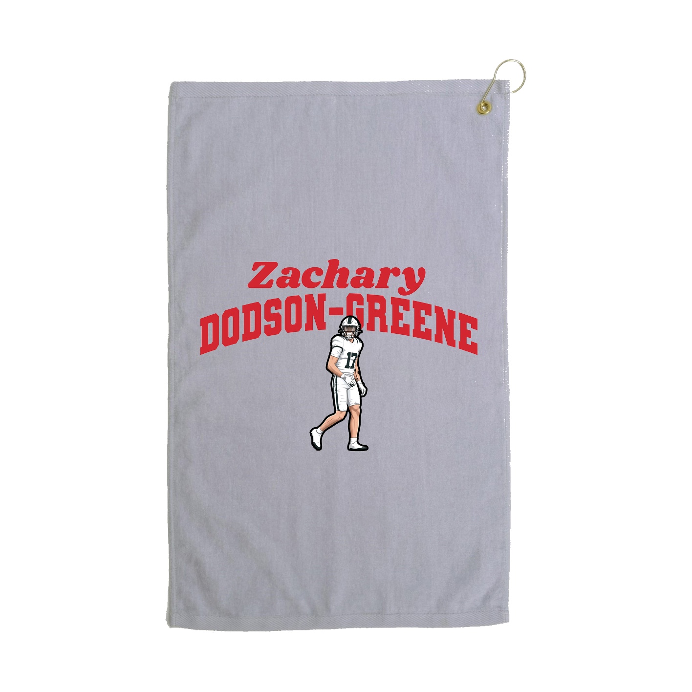 Golf Towel — Signature Arch in Grey