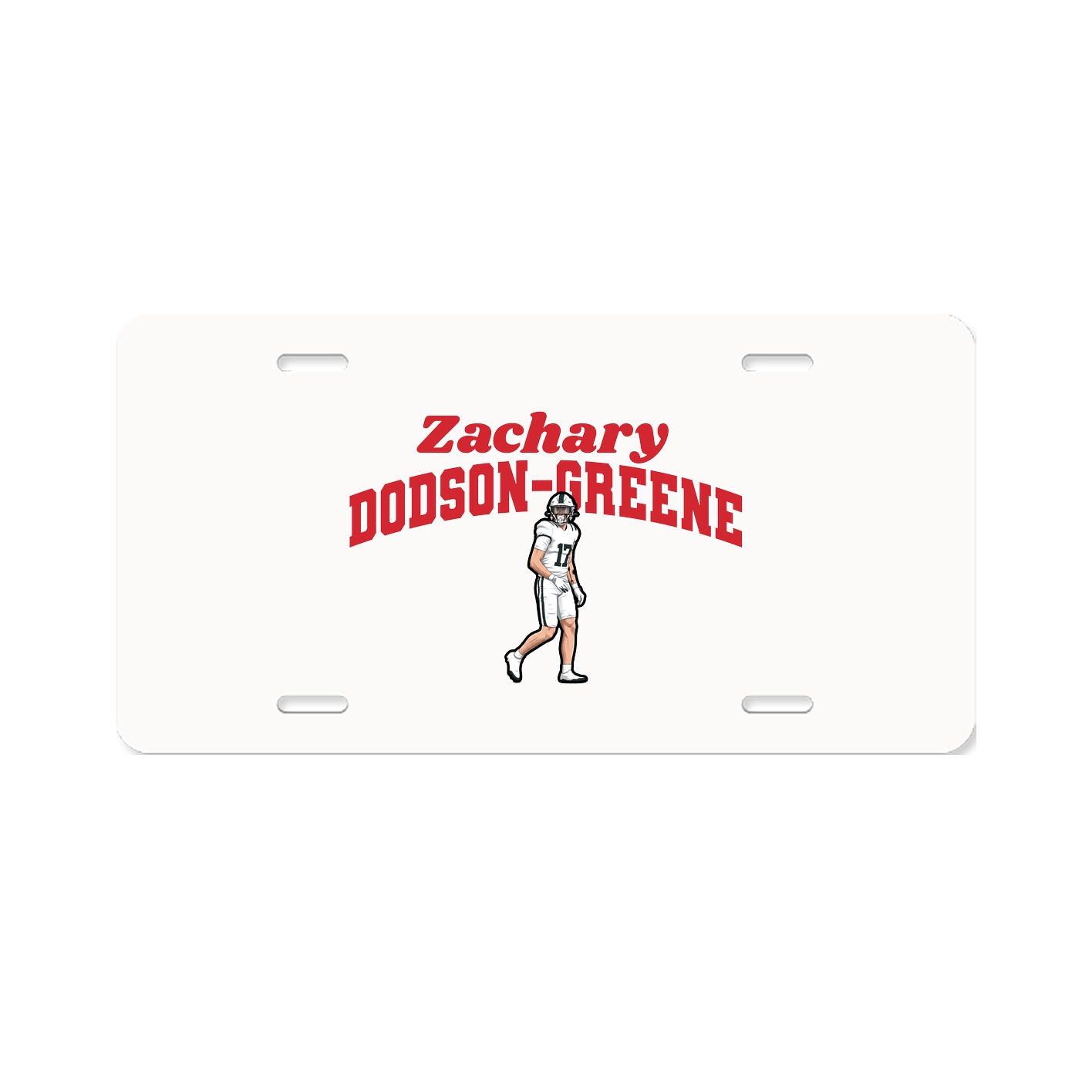 License Plate — Signature Arch in Classic