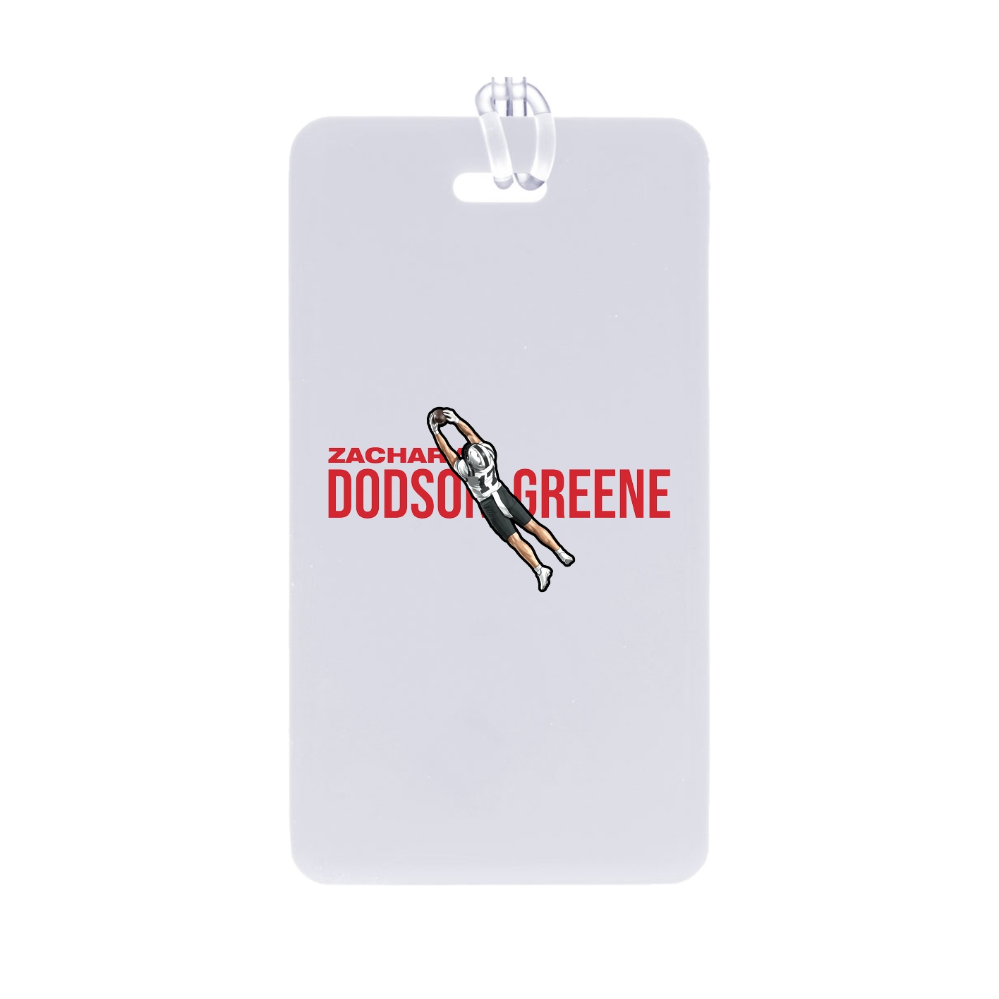 Bag Tag — Player Name in Classic