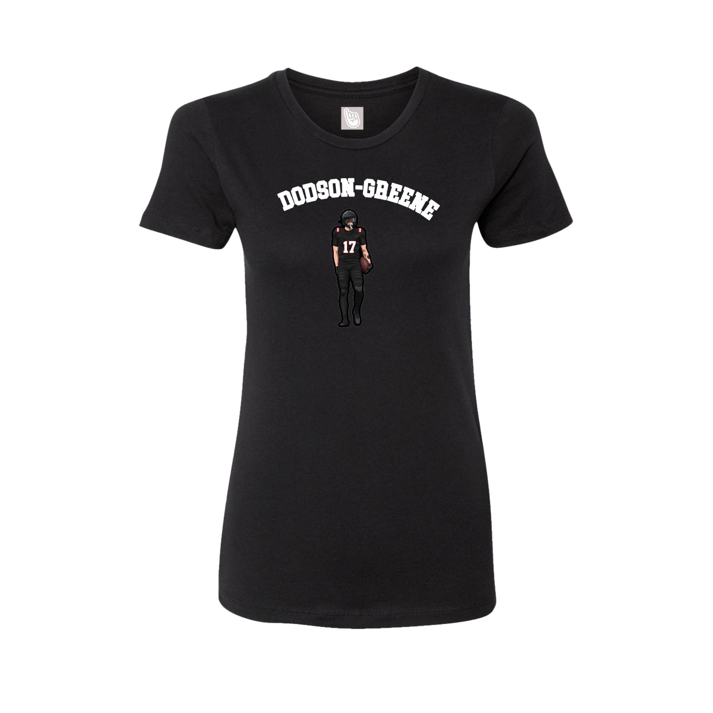 Womens Tee — Shirsey Arch in Black