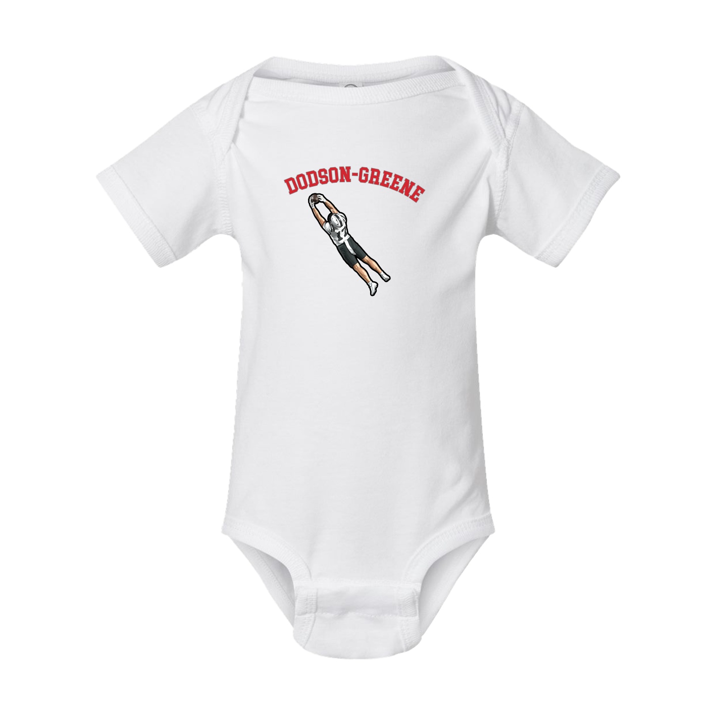 Baby Onesie — Shirsey Arch in White