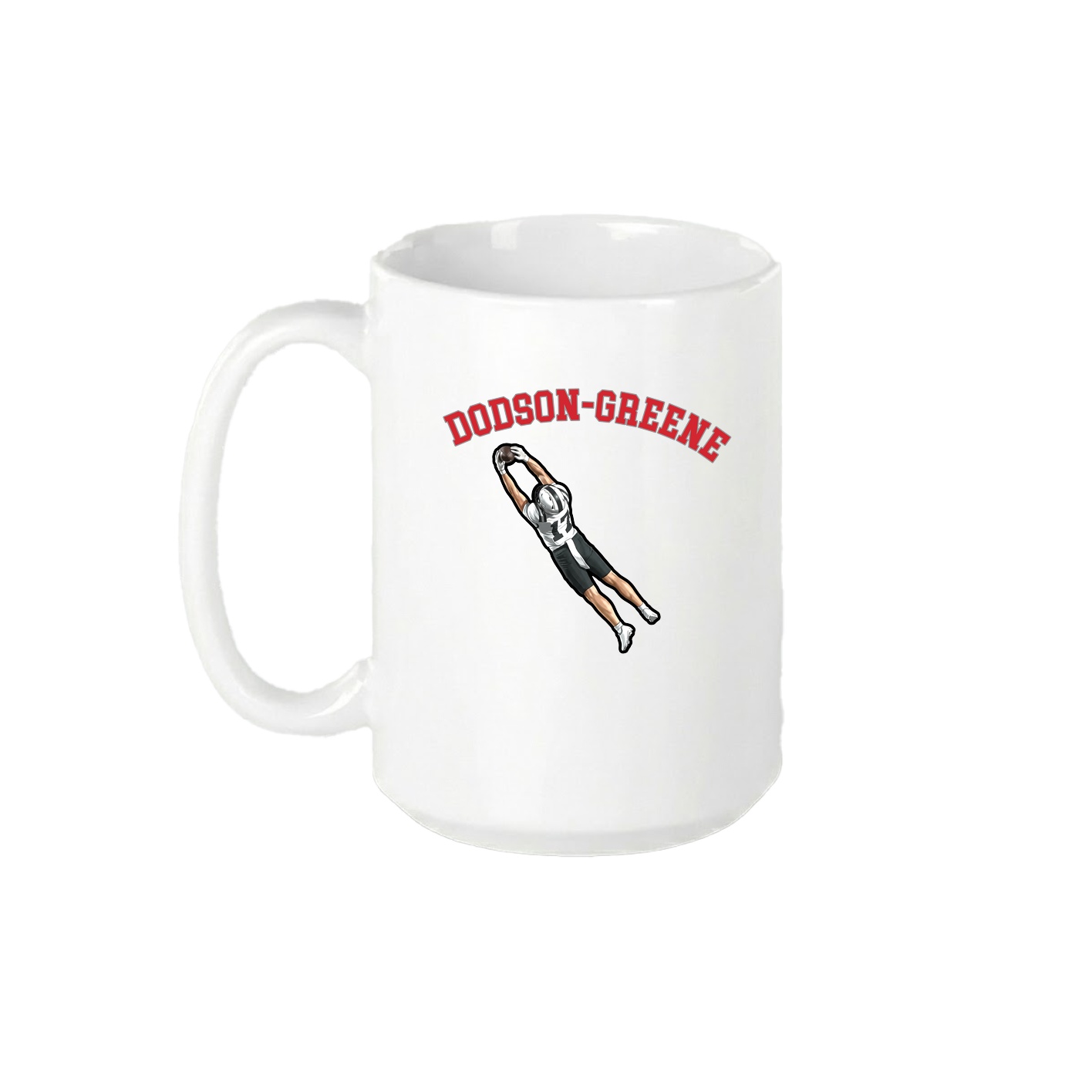 15oz Coffee Mug — Shirsey Arch in White