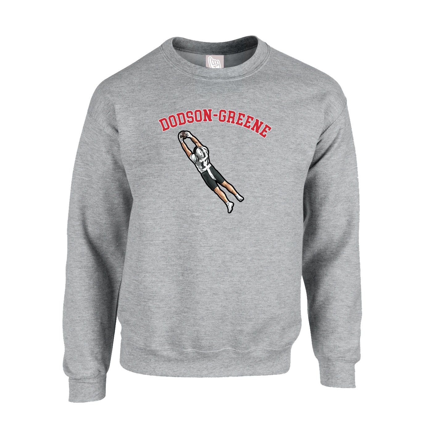 Fleece Crew — Shirsey Arch in Grey