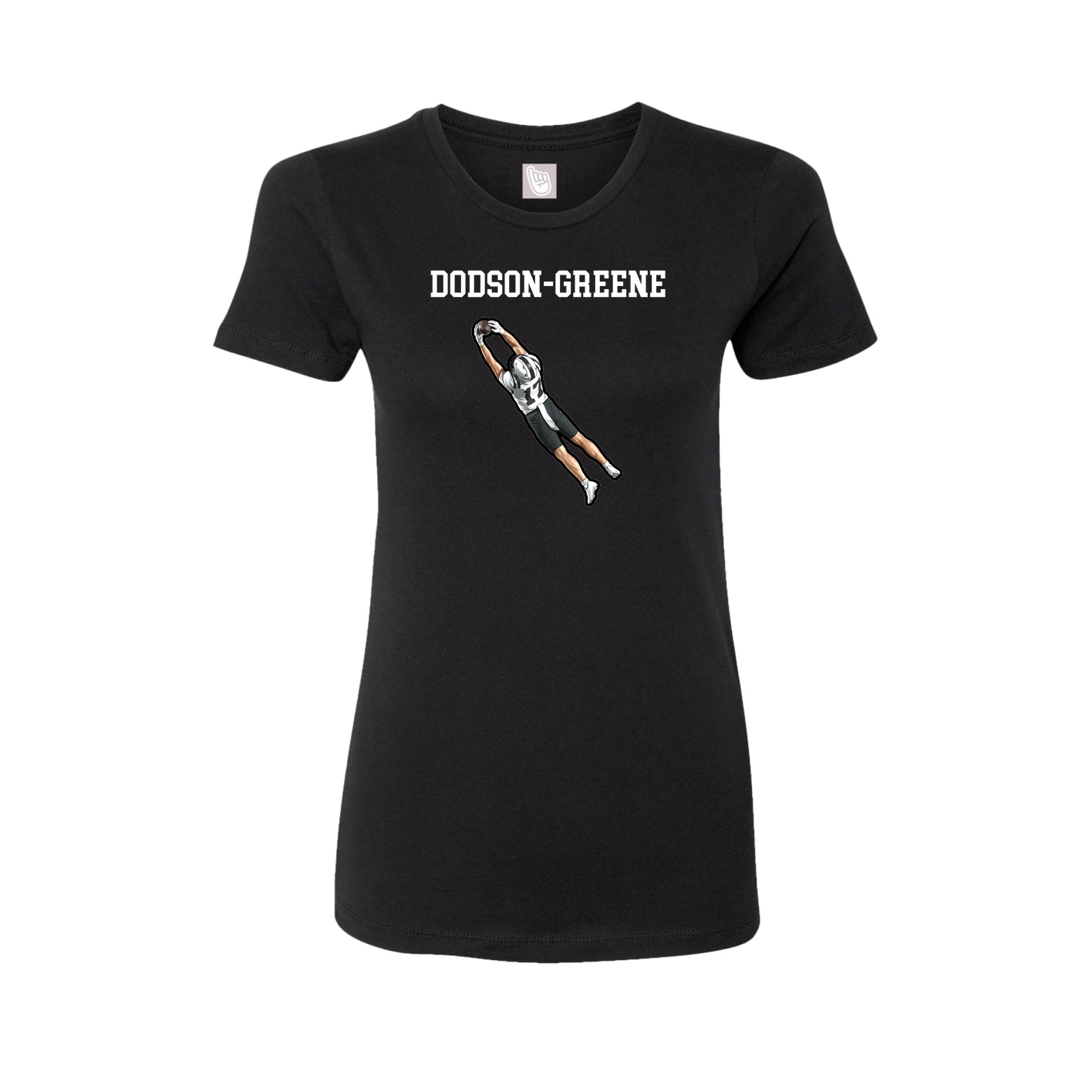 Fitted Women's Tee — Shirsey in Black