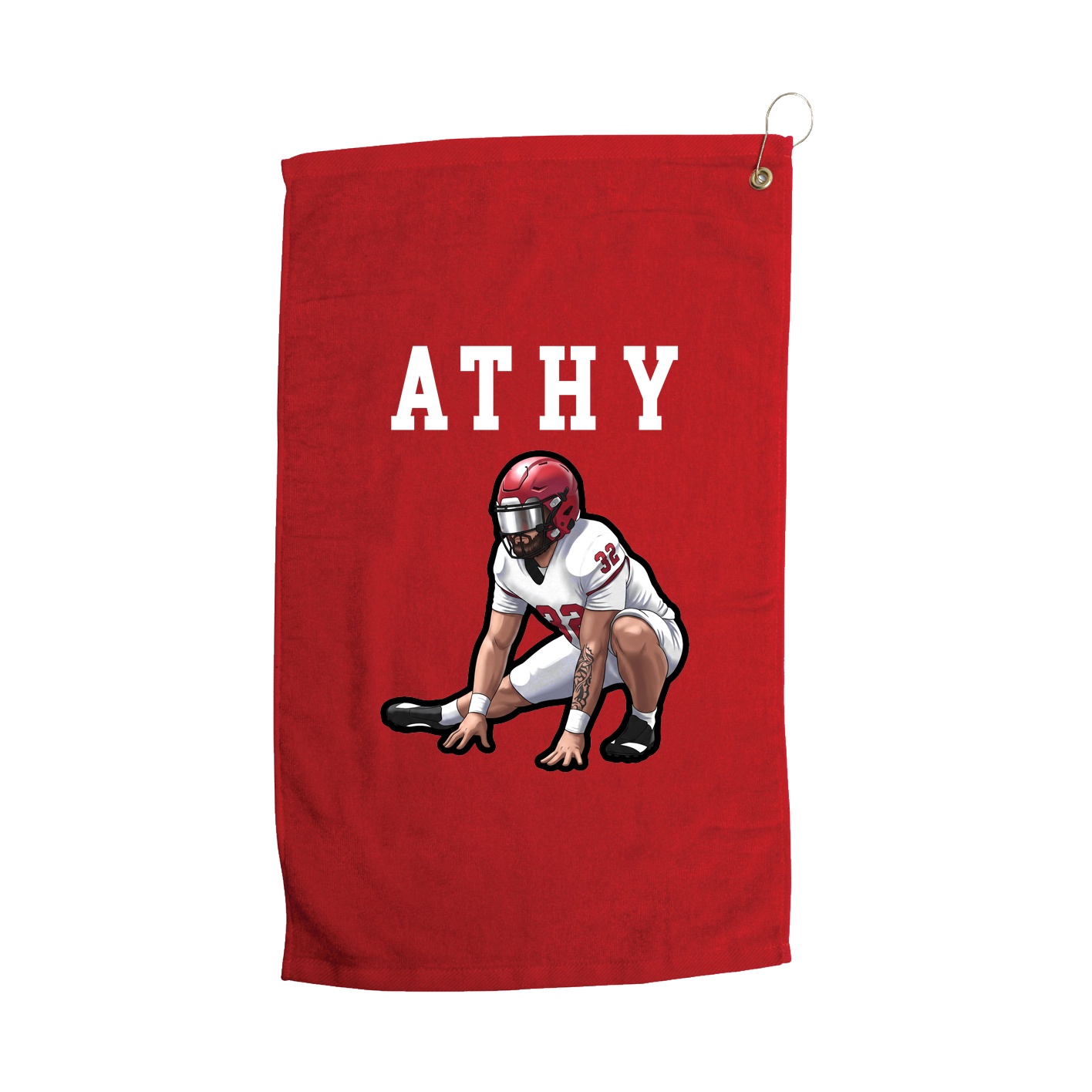 Golf Towel — Shirsey in Red