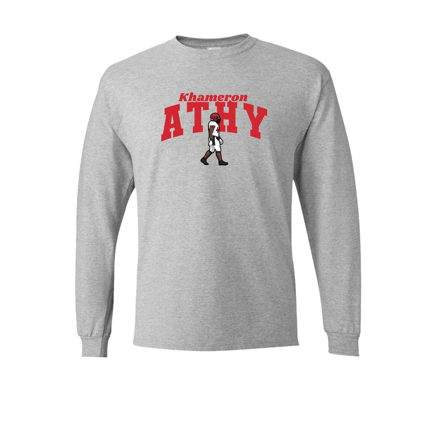Long Sleeve Tee — Signature Arch in Grey