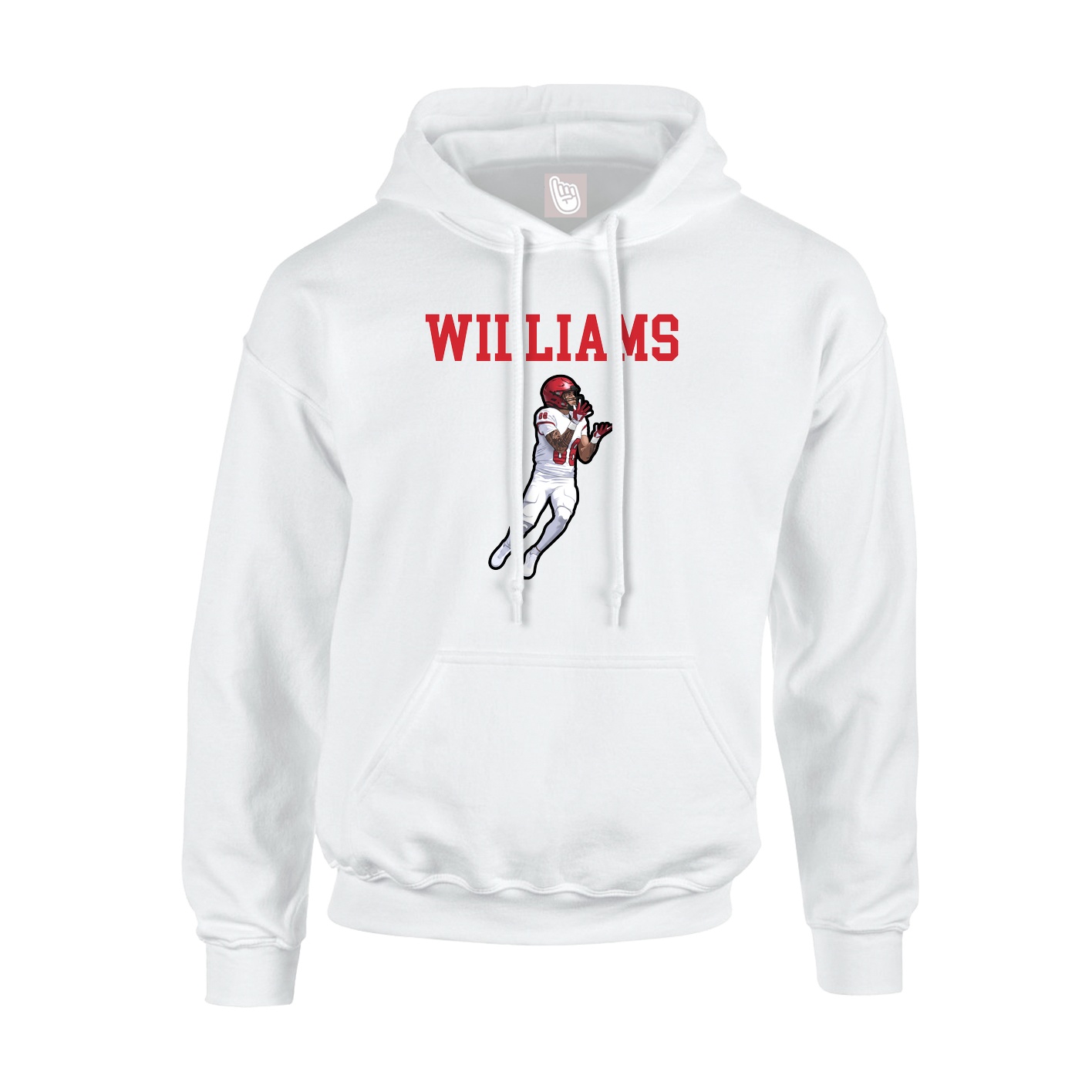 Youth Hoodie — Shirsey in White