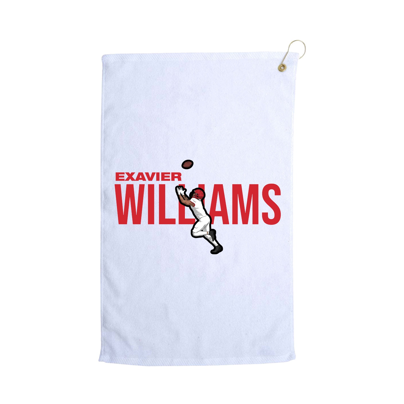 Golf Towel — Player Name in White
