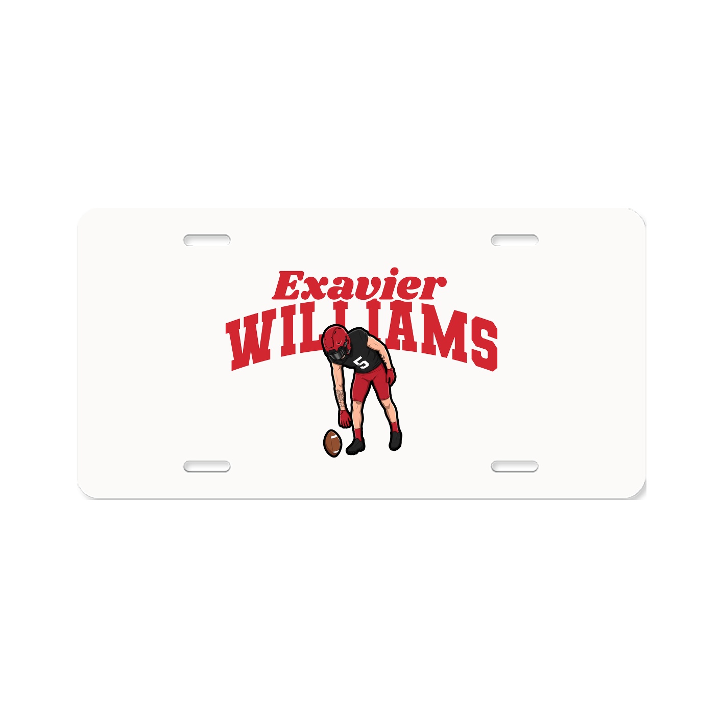 License Plate — Signature Arch in Classic