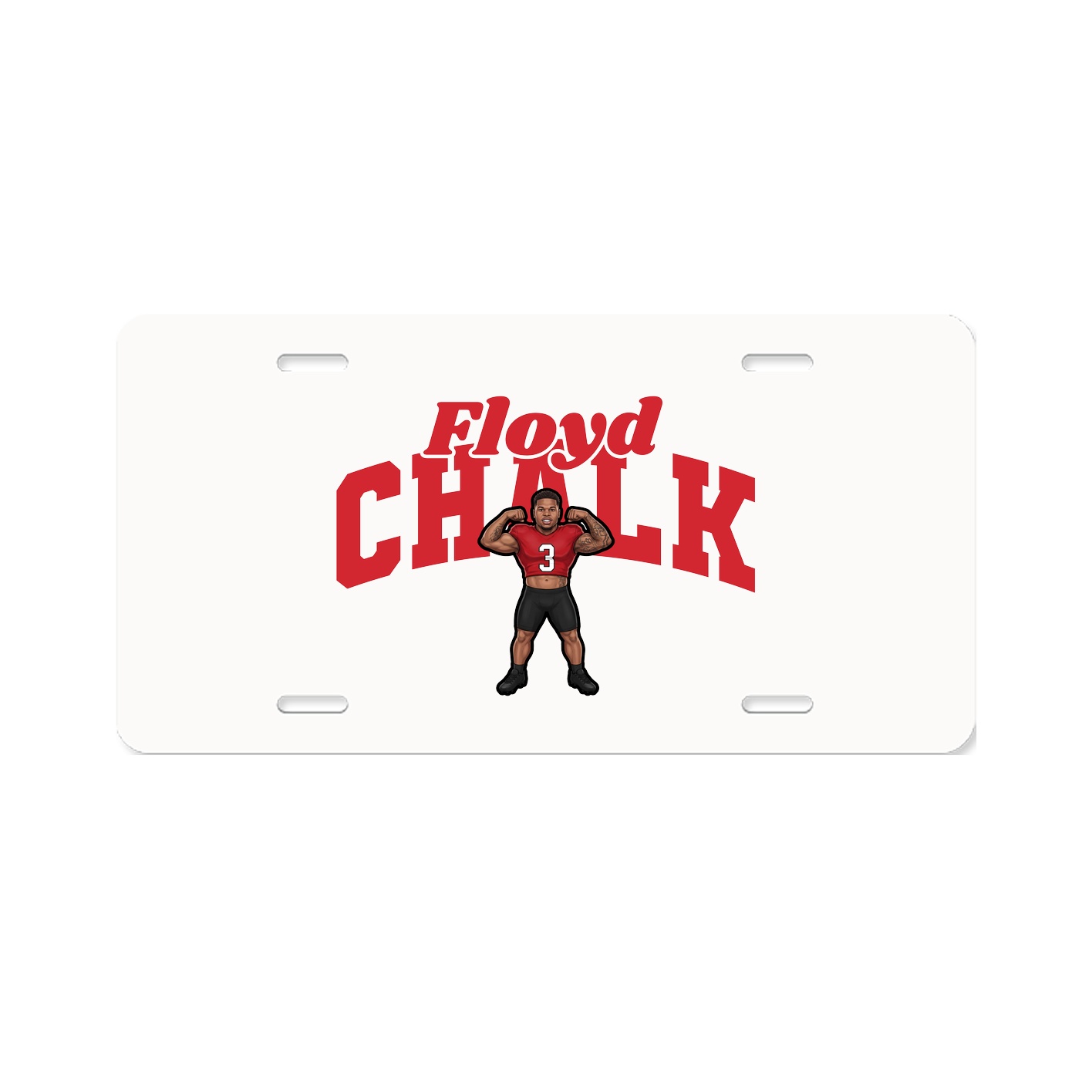 License Plate — Signature Arch in Classic