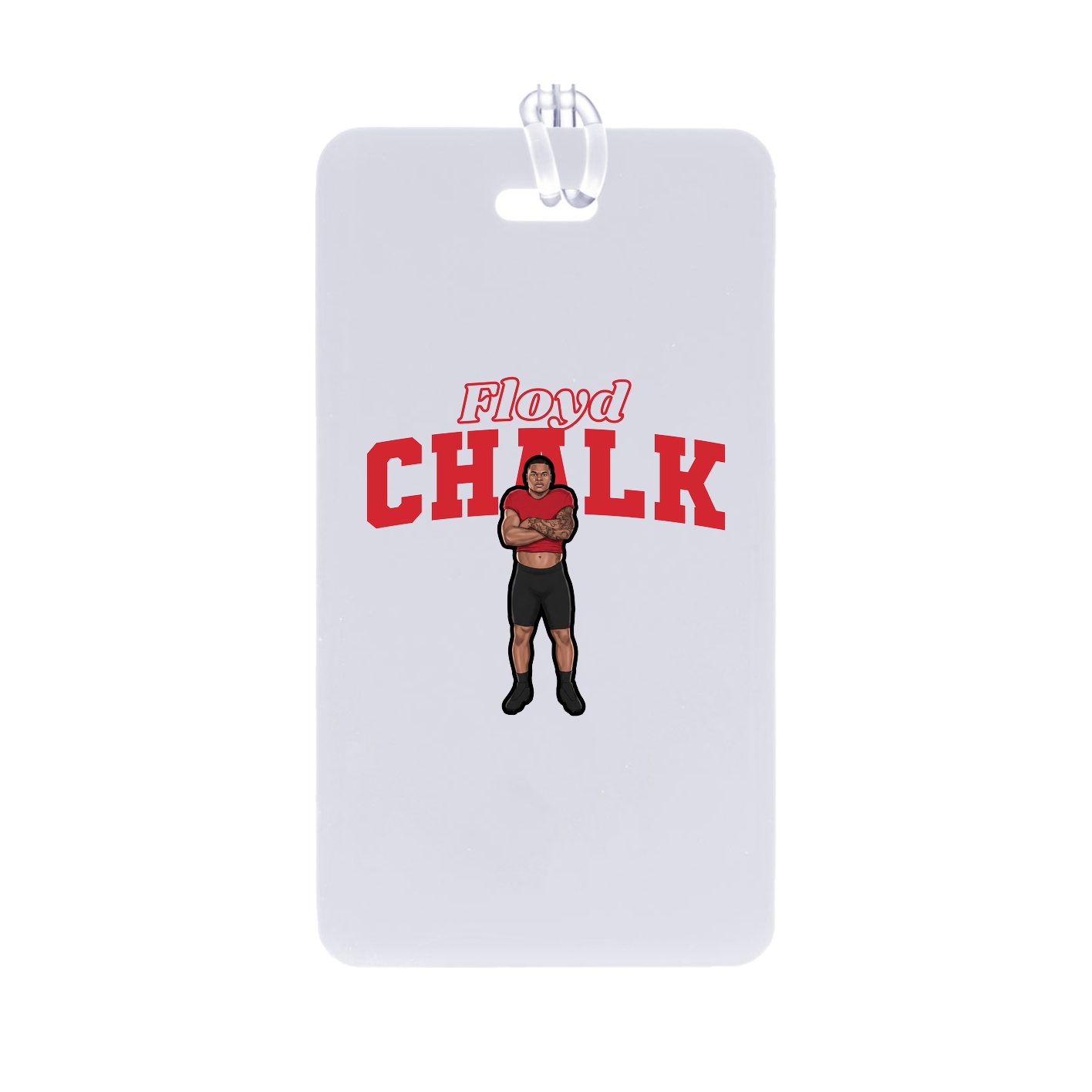 Bag Tag — Name Arch in Classic