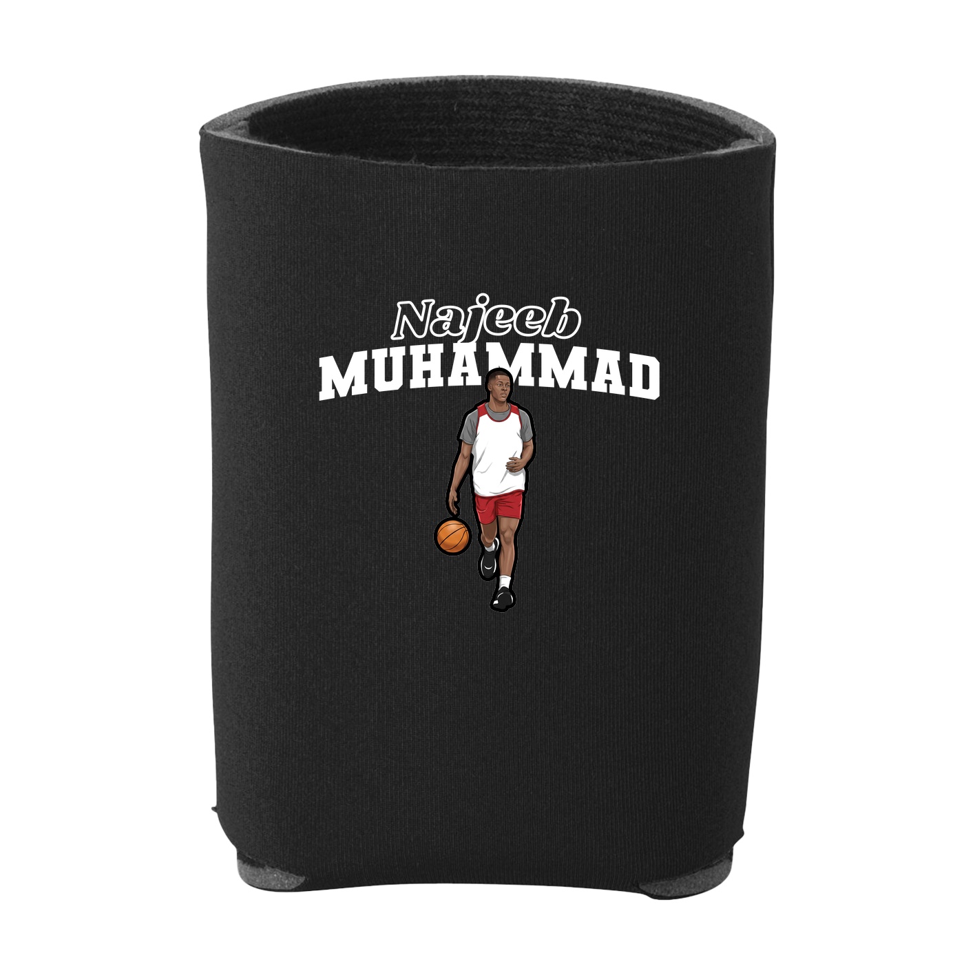 Can Holder — Name Arch in Black