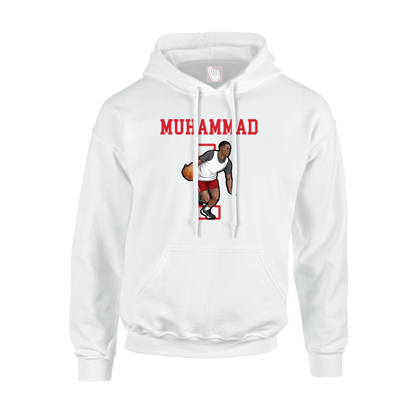 Hoodie — Shirsey in White