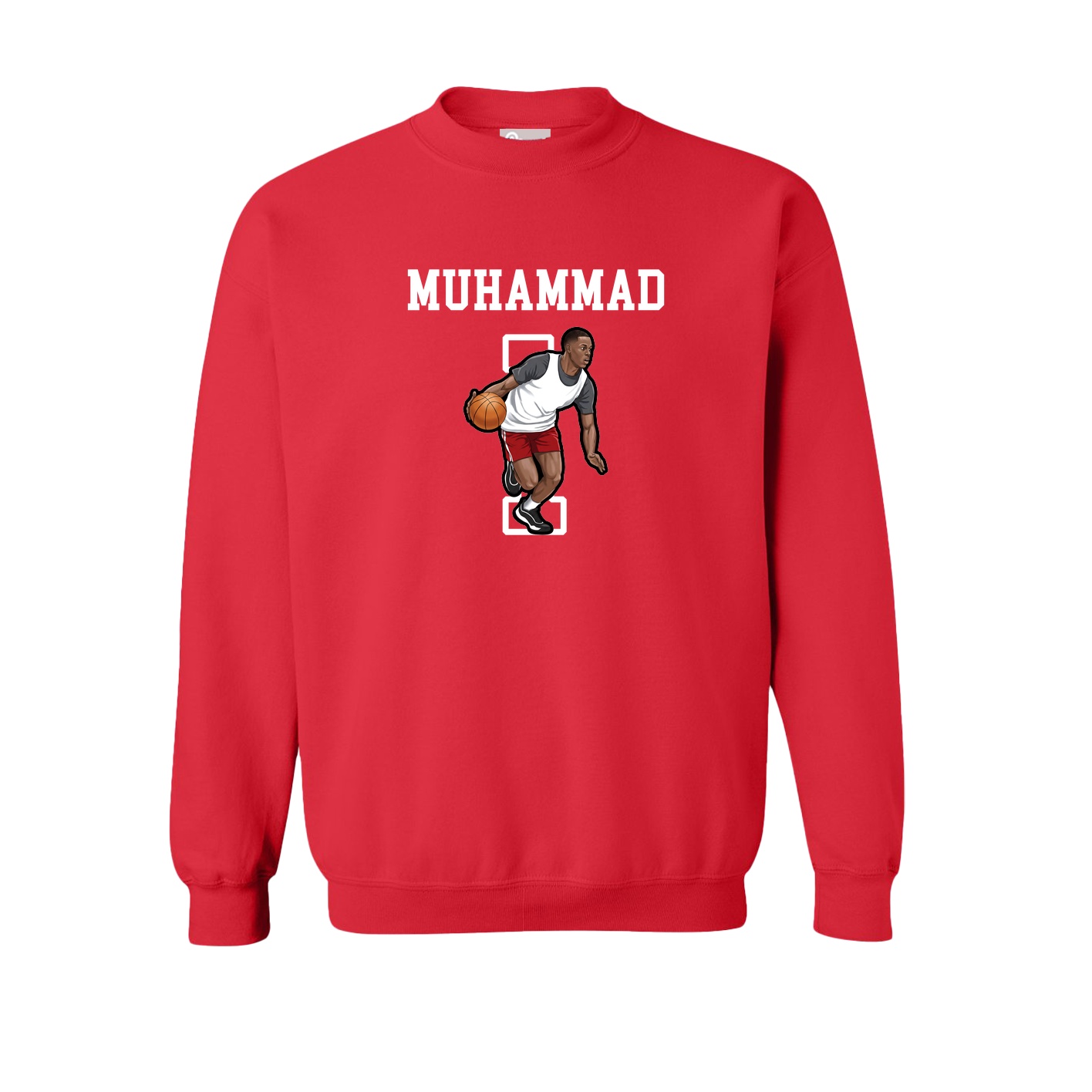 Fleece Crew — Shirsey in Red