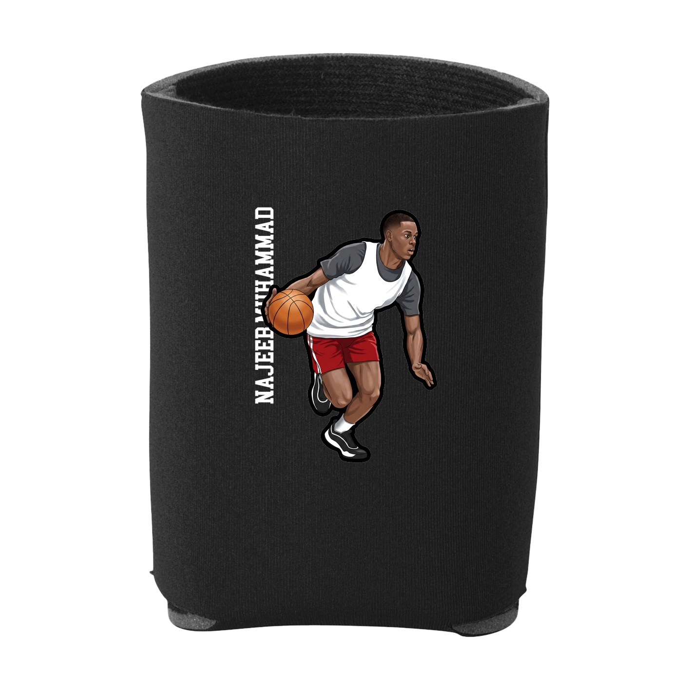 Can Holder — Name Vertical in Black