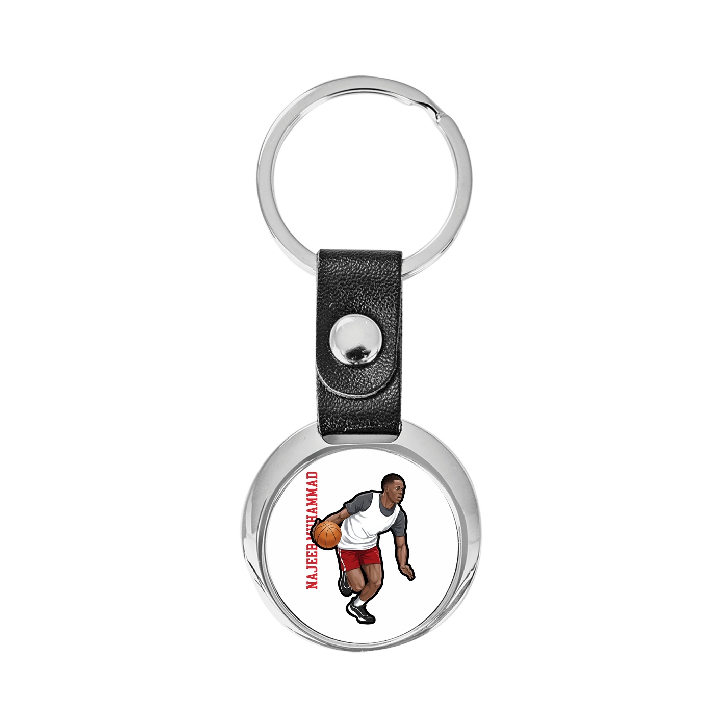 Key Chain — Name Vertical in Classic