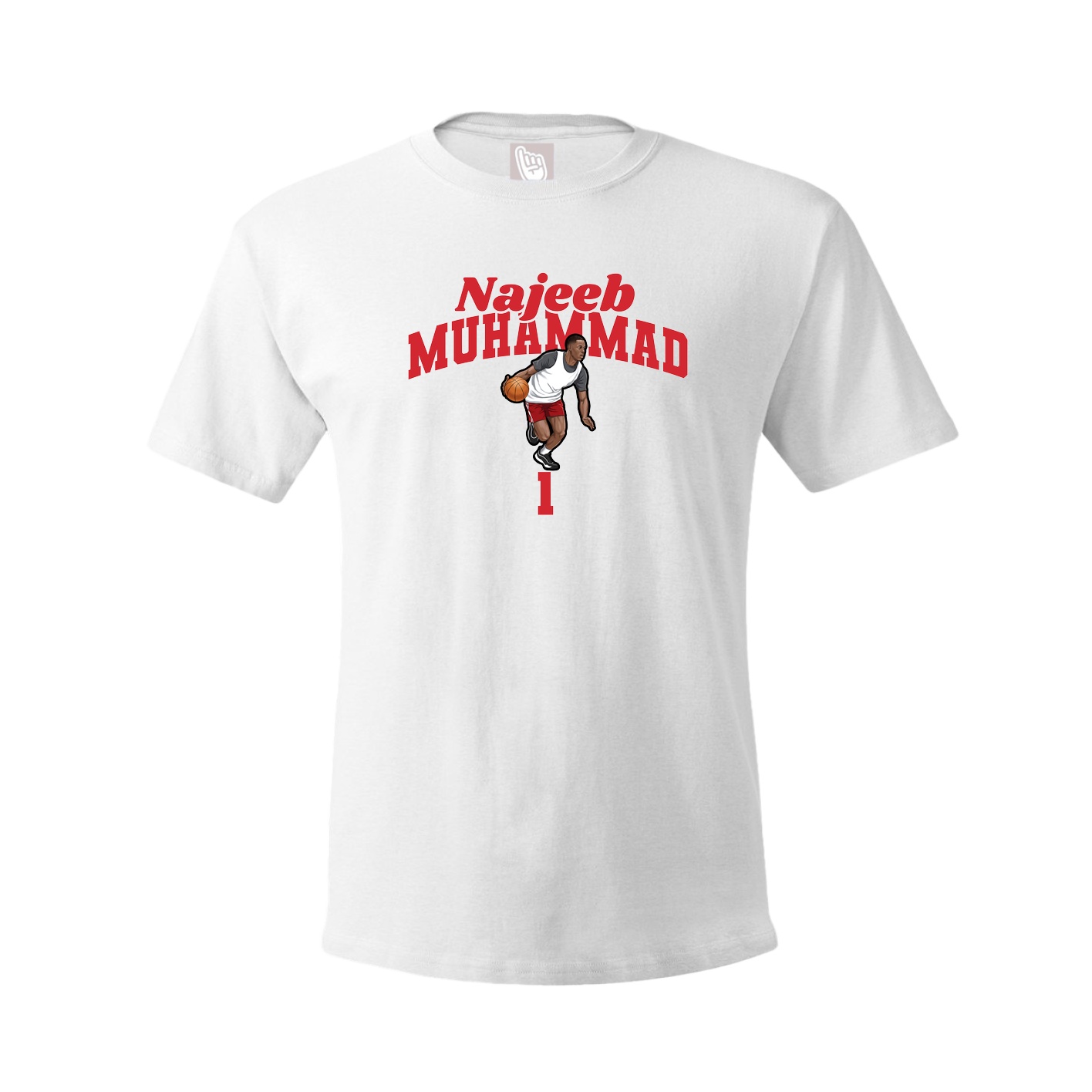 Youth Tee — Signature Arch in White