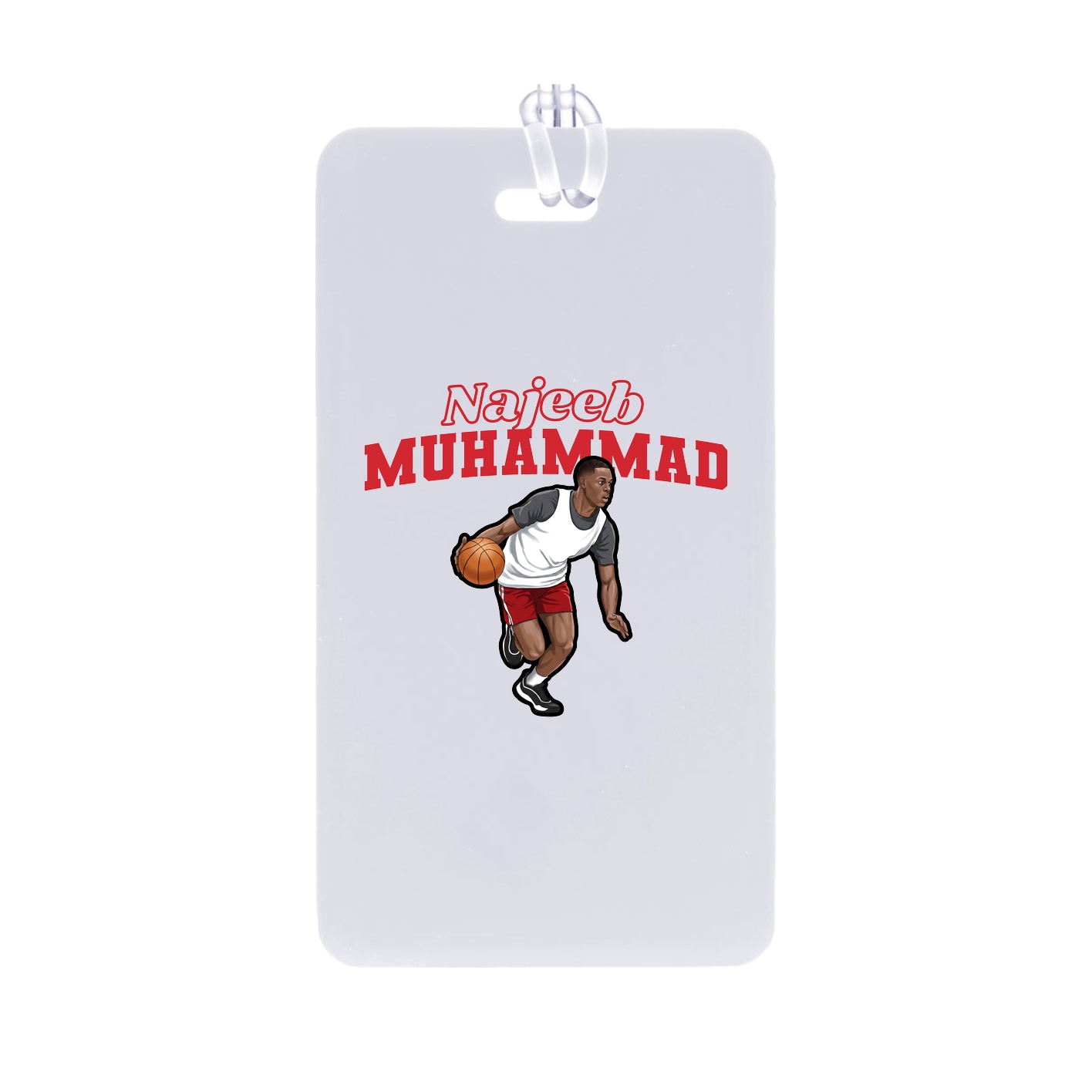 Bag Tag — Name Arch in Classic