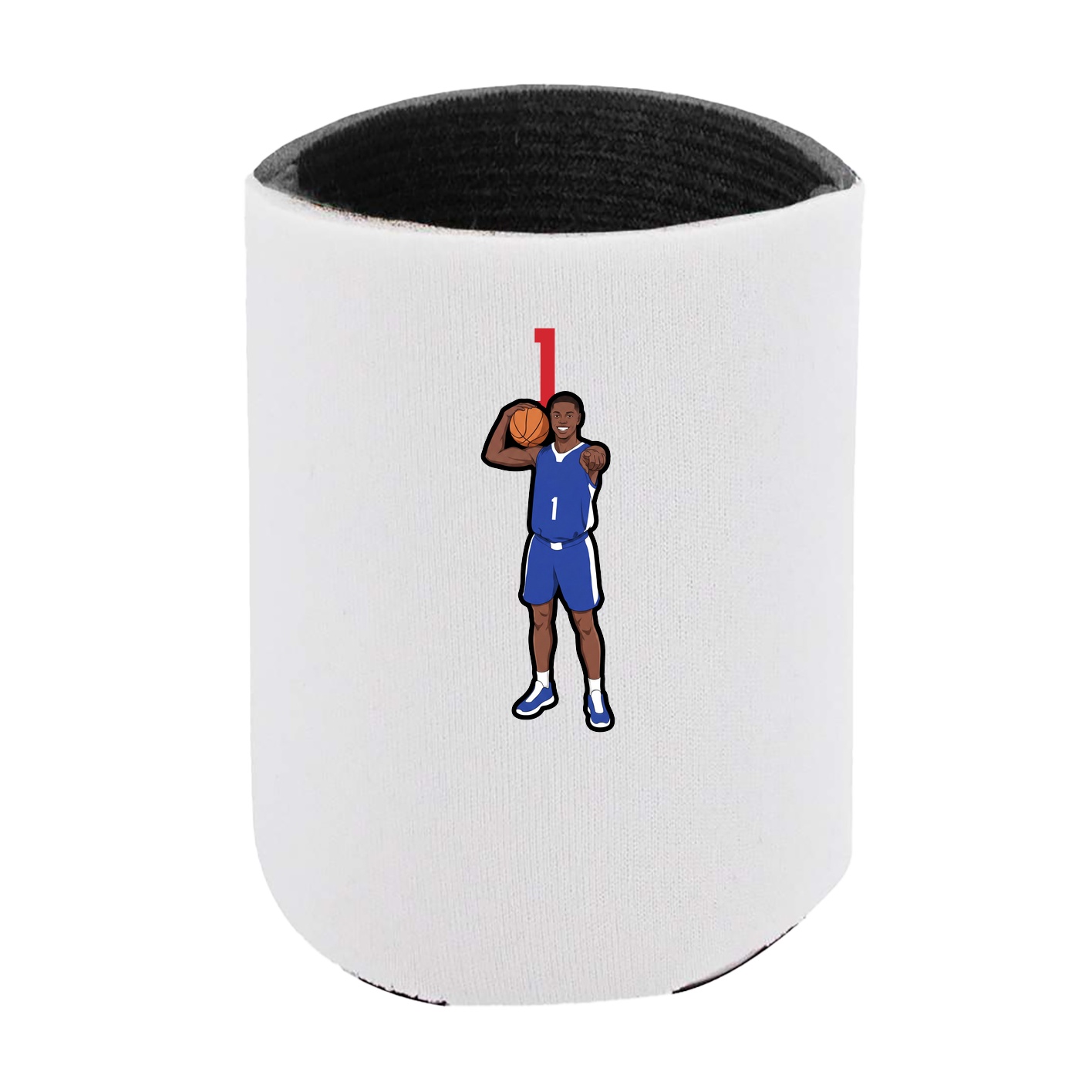 Can Holder — Number Top in White