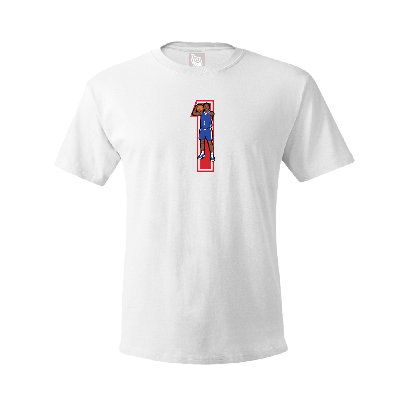 Tee — Number in White