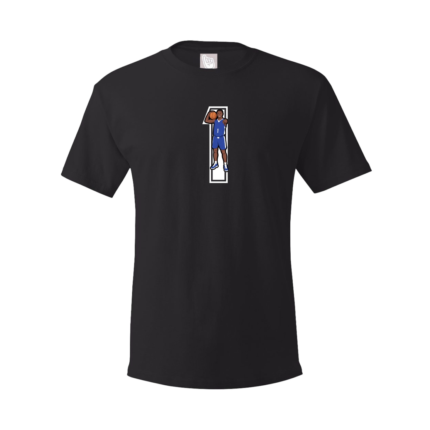 Youth Tee — Number in Black