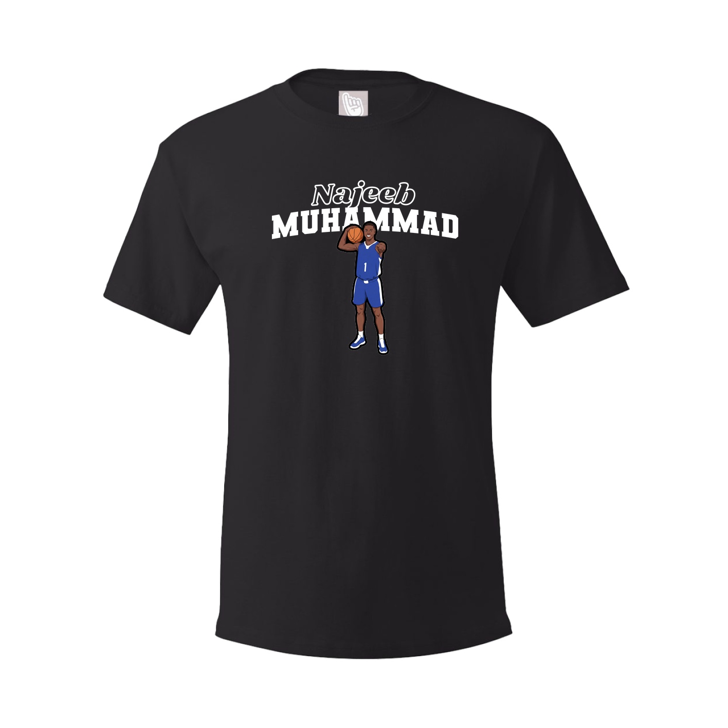 Youth Tee — Name Arch in Black